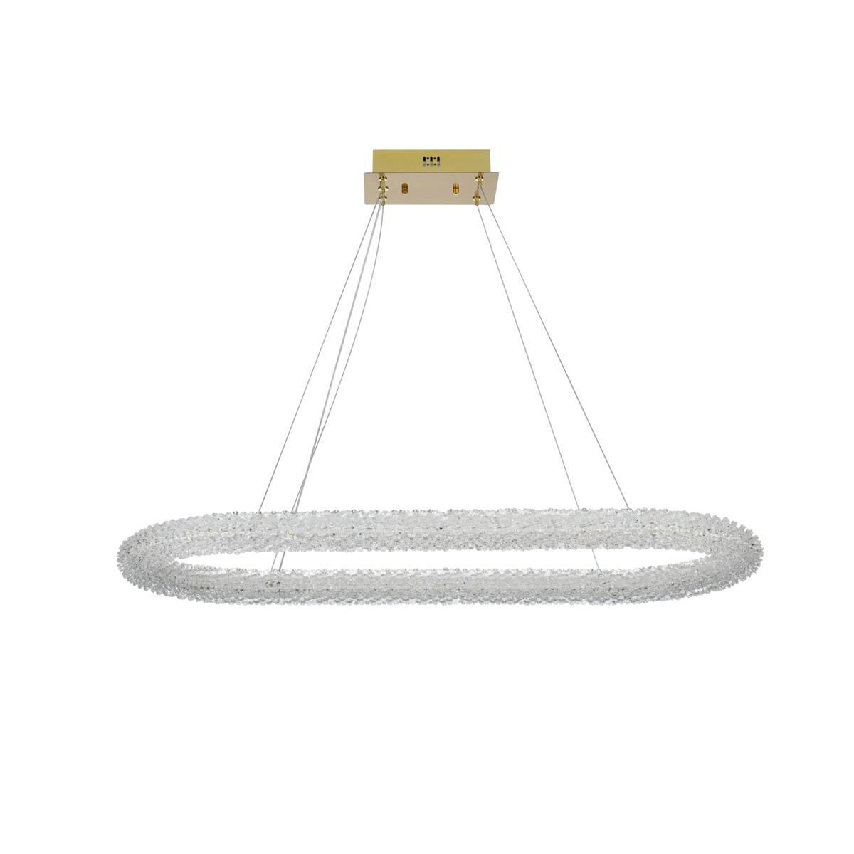 Bowen 42 Inch Linear Suspension Light by Elegant Lighting