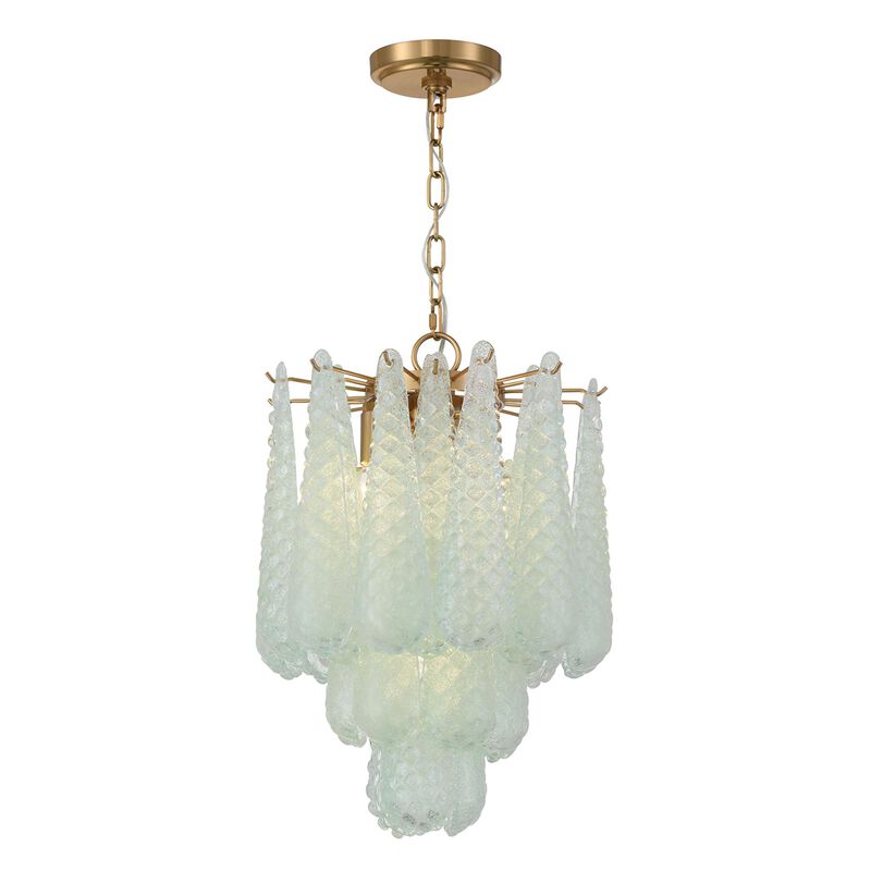 Ollie 14 Inch Large Pendant by Crystorama