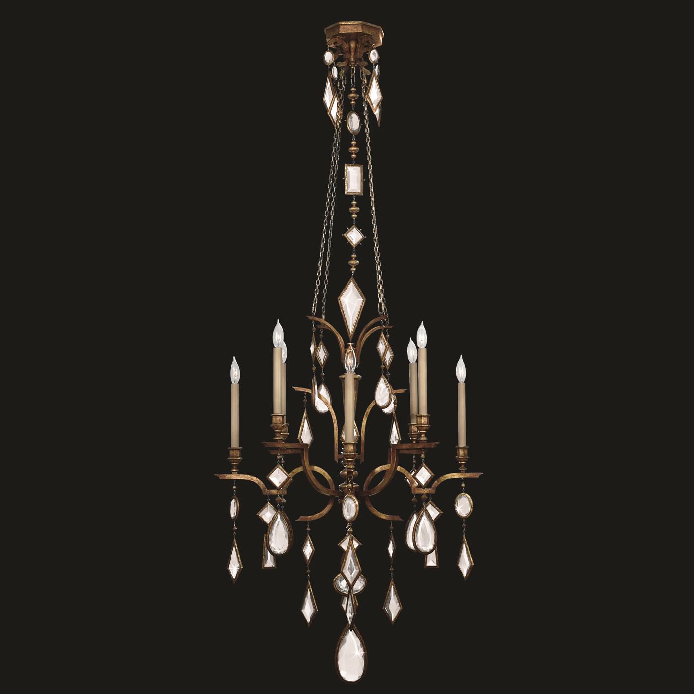 Encased Gems Chandelier by Fine Art Handcrafted Lighting