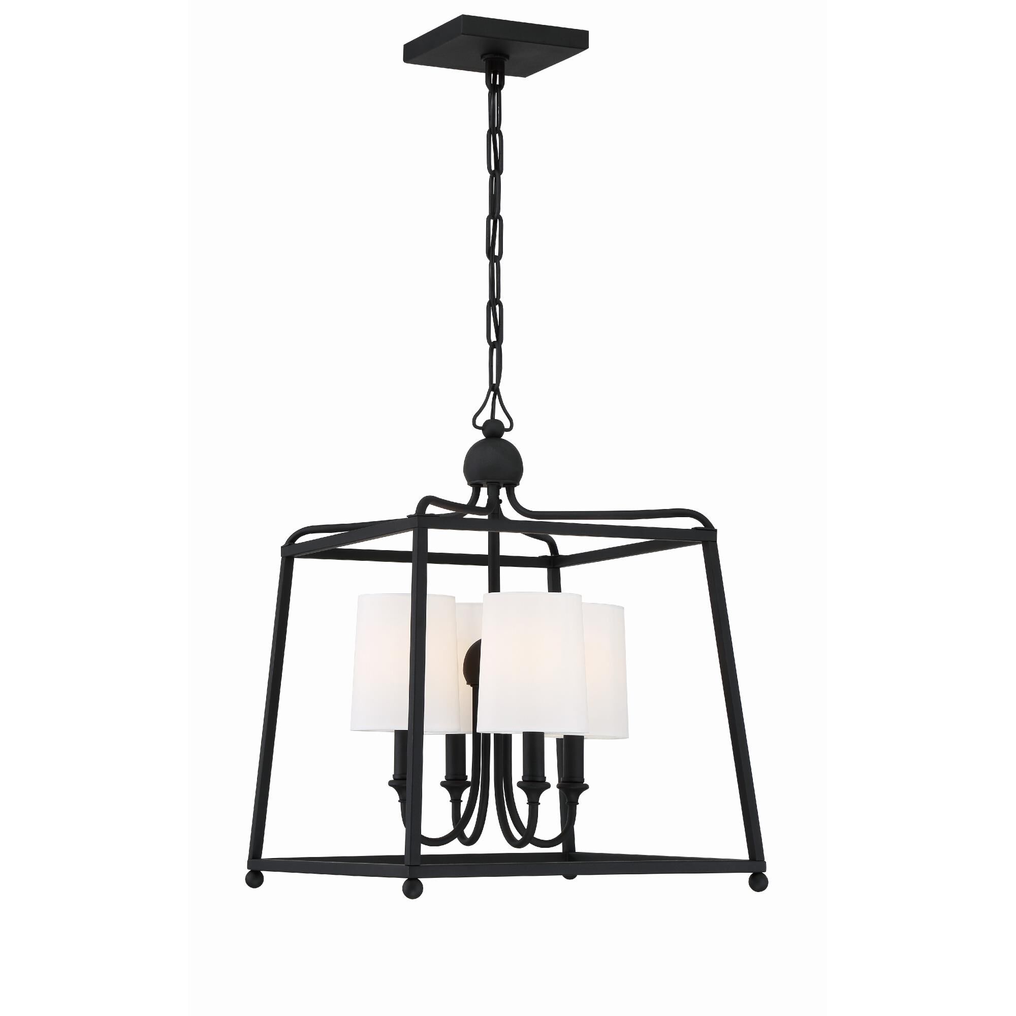 Sylvan 16 Inch 4 Light Mini Chandelier by Crystorama