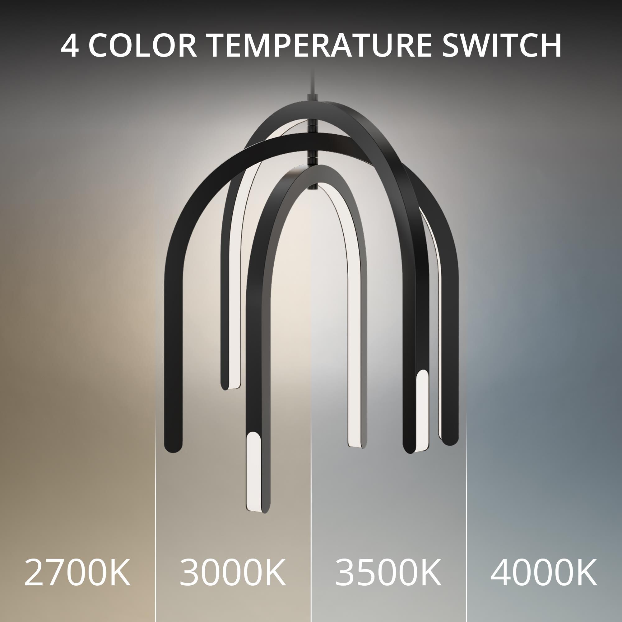 Shown in Black finish