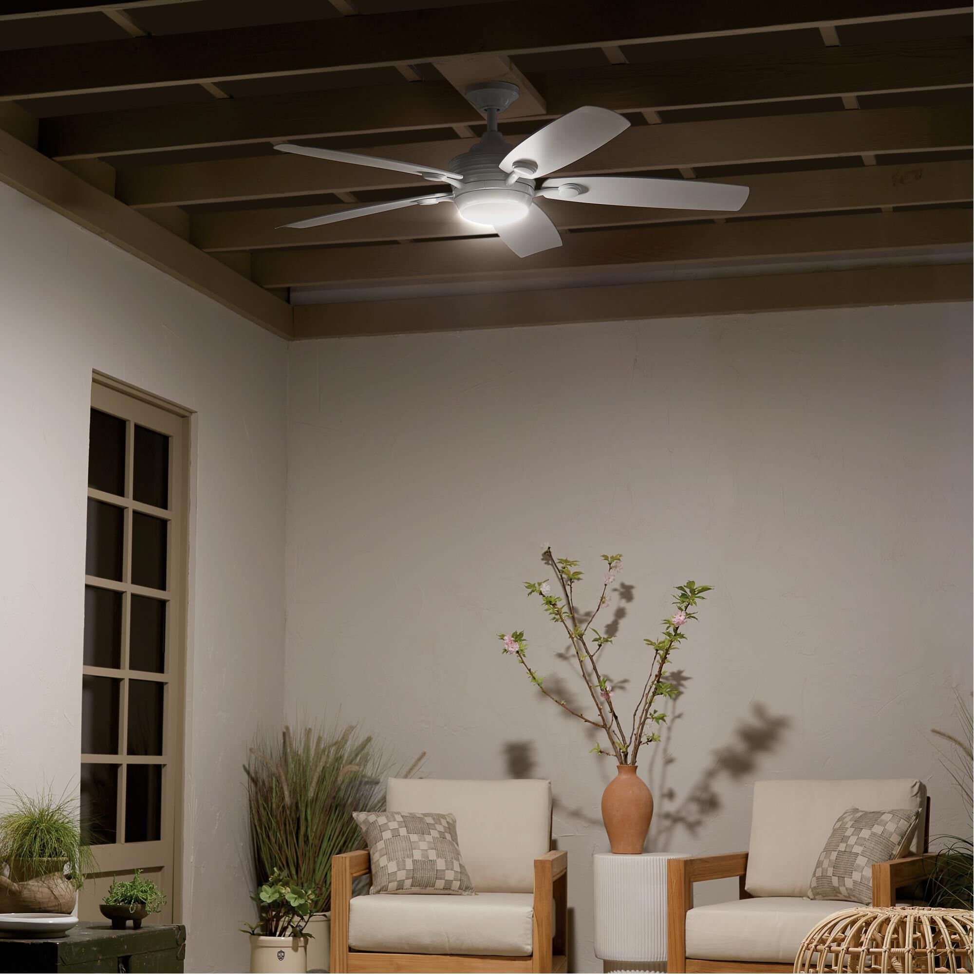 Tranquil 56 Inch Ceiling Fan with Light Kit by Kichler Lighting