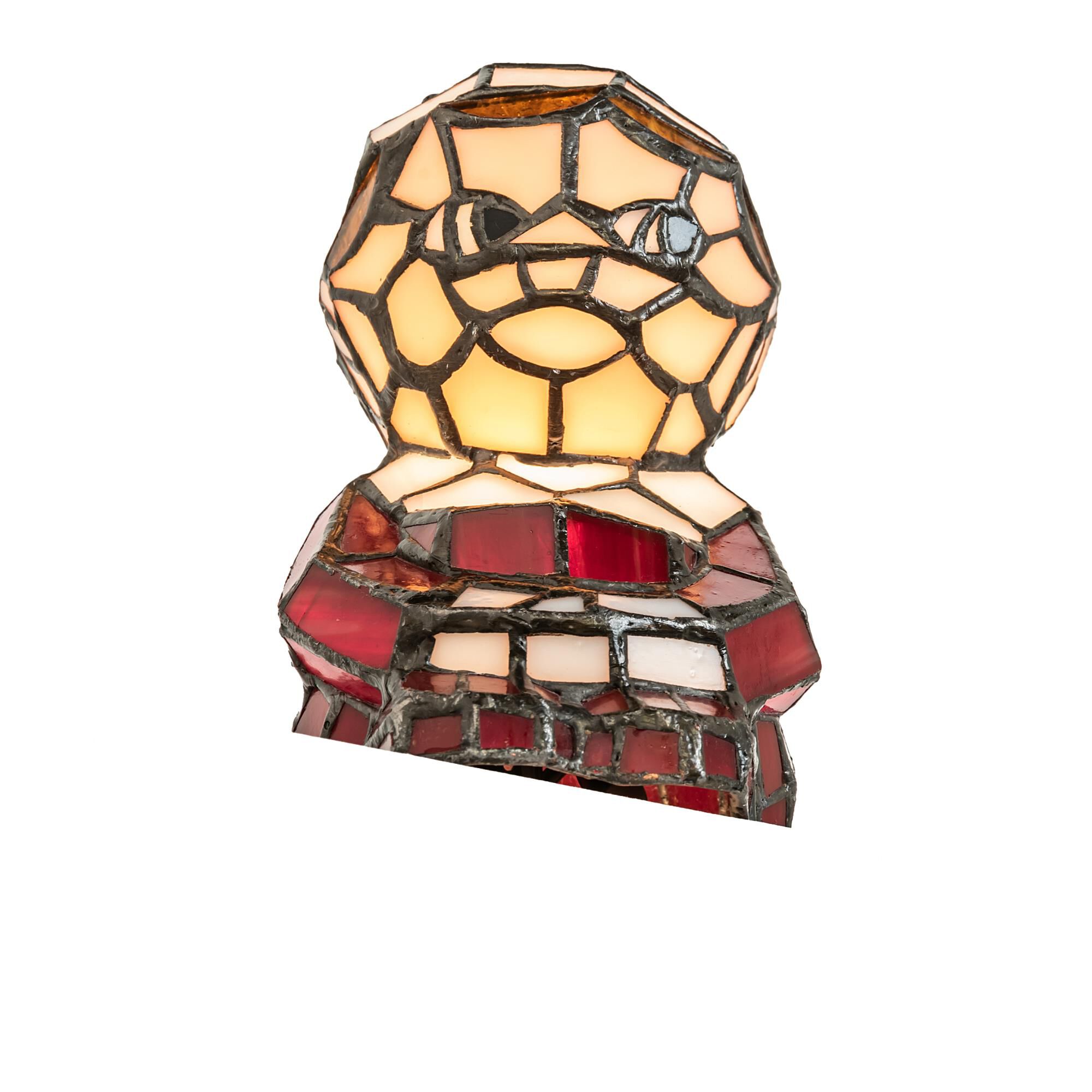 Shown with Ruby;White glass