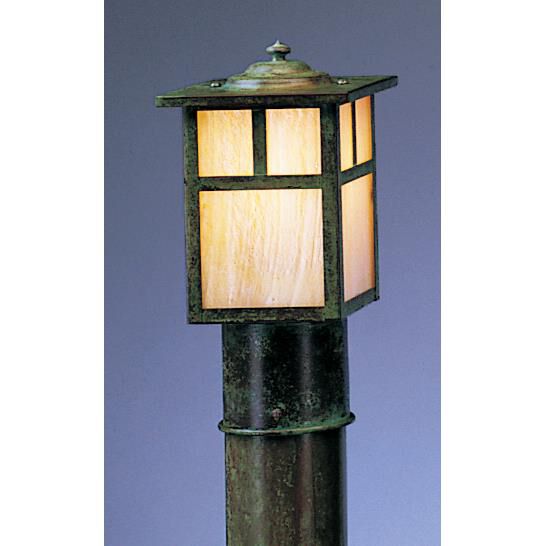 Mission 7 Inch Tall 1 Light Outdoor Post Lamp Capitol Lighting