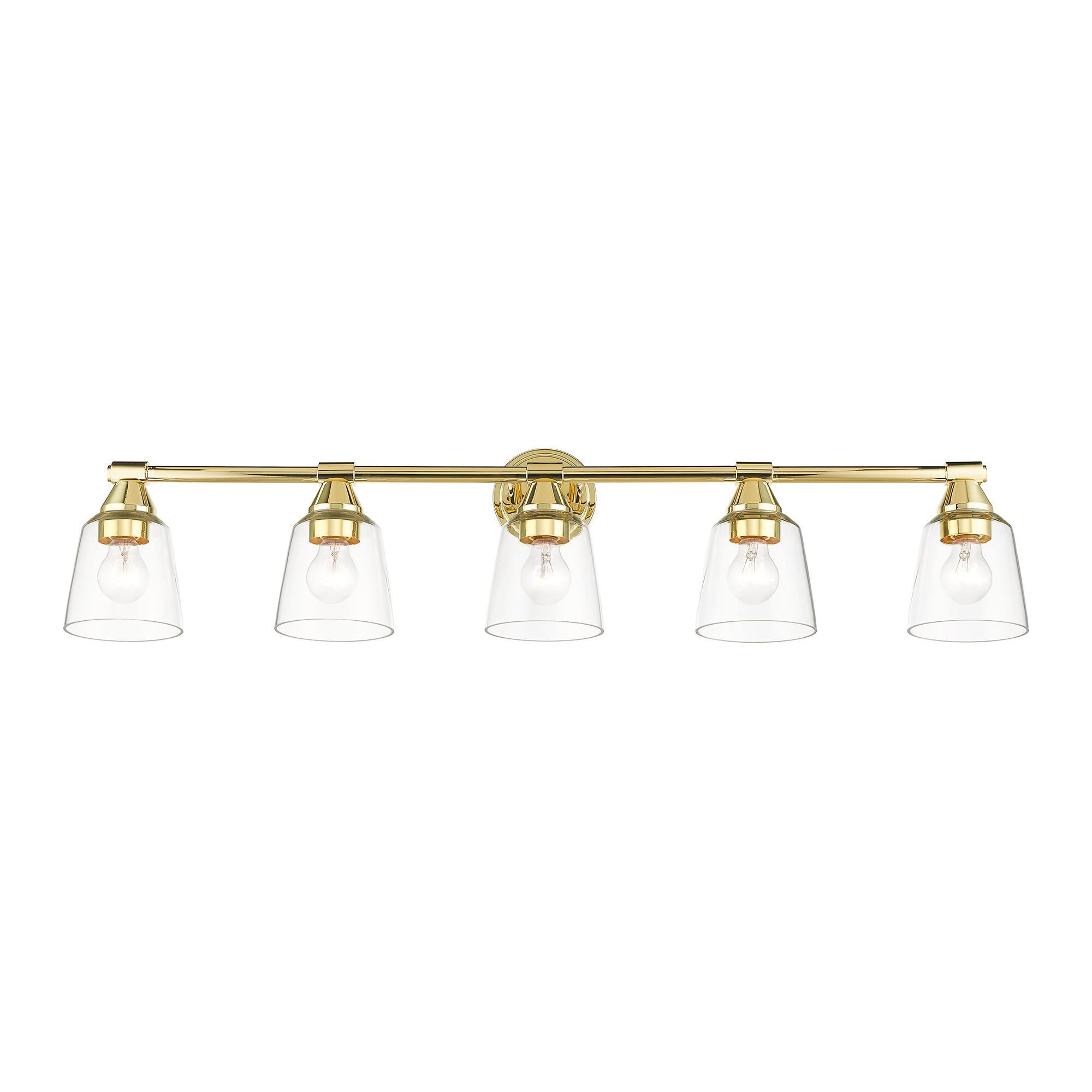 Catania 42 Inch 5 Light Bath Vanity Light by Livex Lighting
