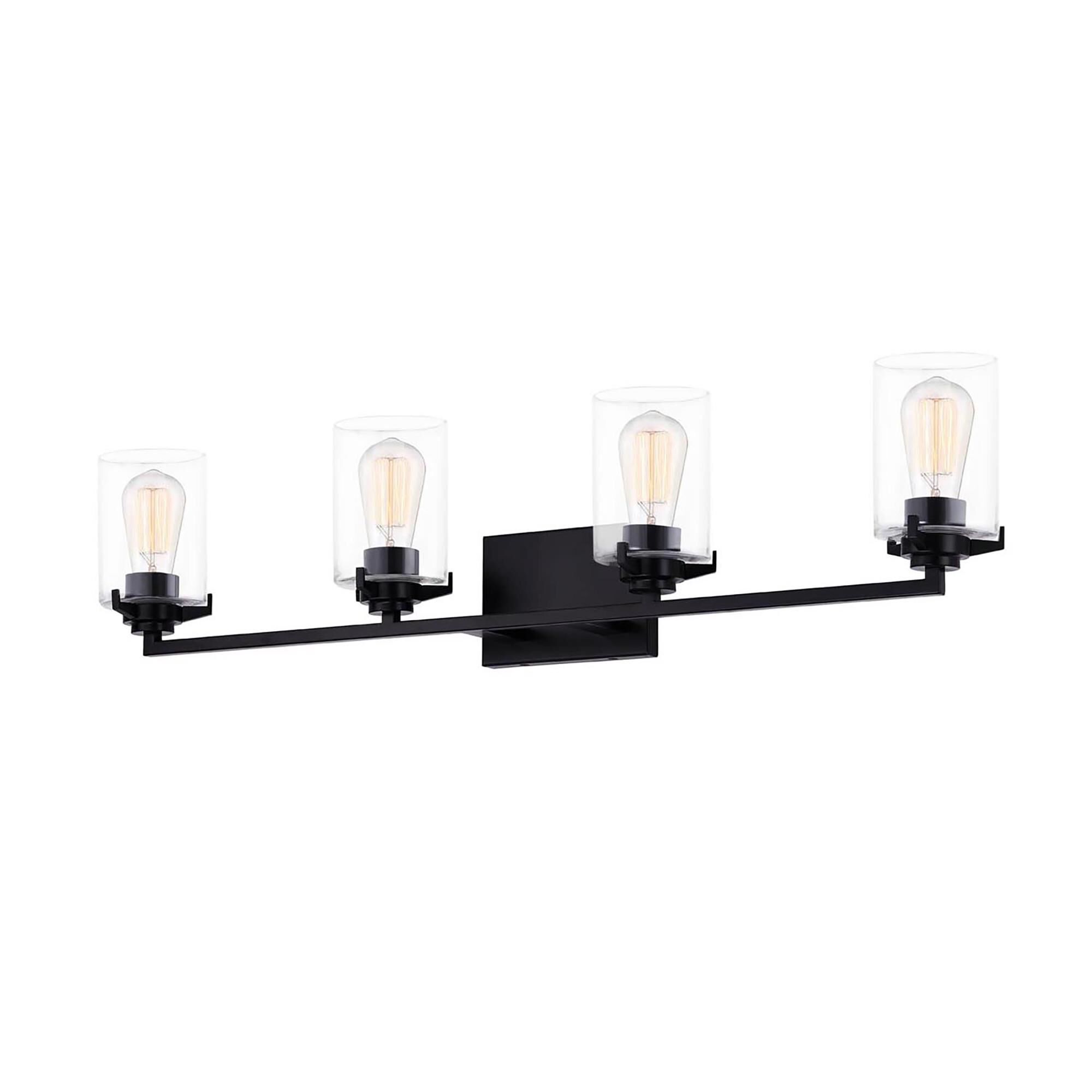 Fusion - Cilindro 34 Inch 4 Light Bath Vanity Light by Justice Design Group