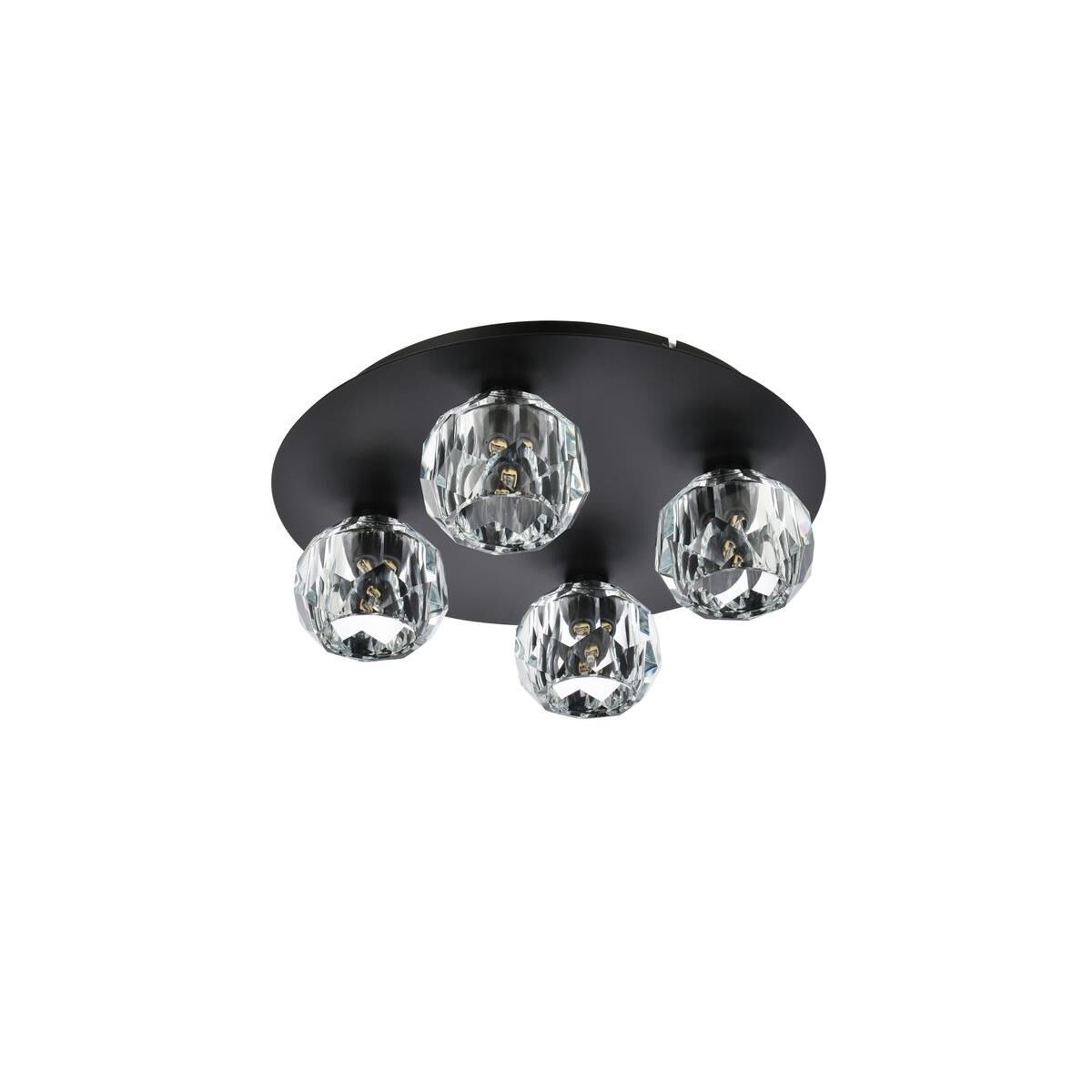 Graham 14 Inch 4 Light LED Flush Mount by Elegant Lighting