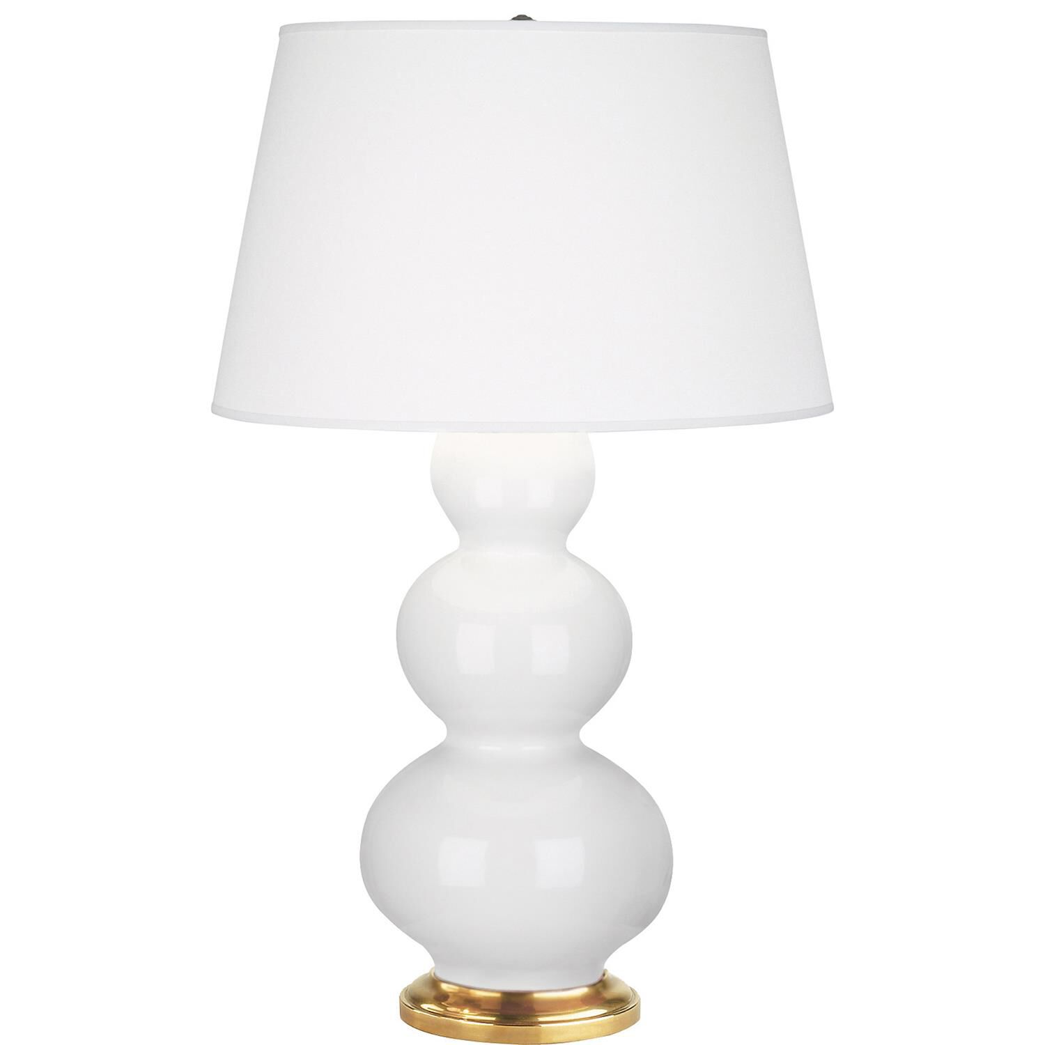 Triple Gourd 33 Inch Table Lamp by Robert Abbey