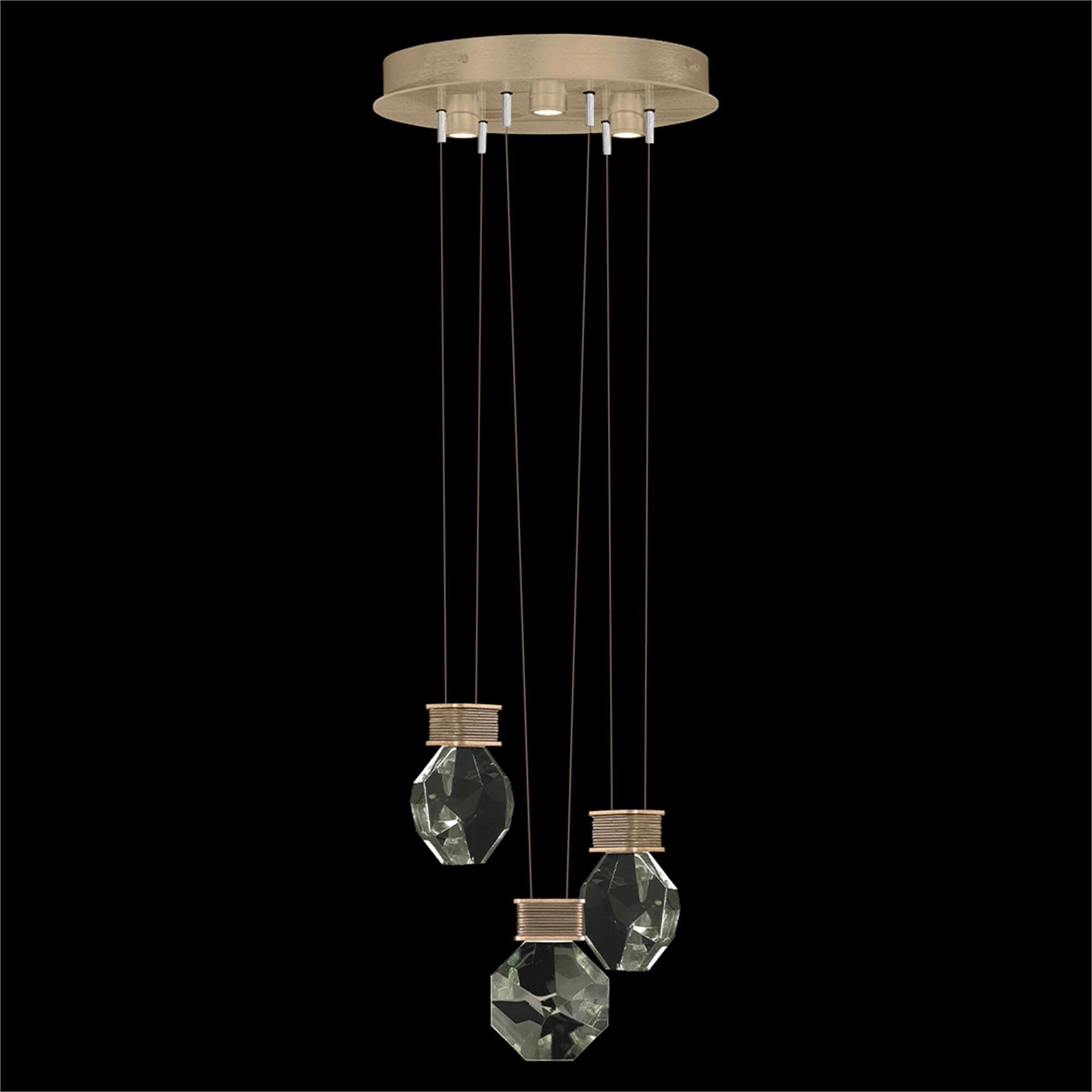Shown with True crystal and False glass