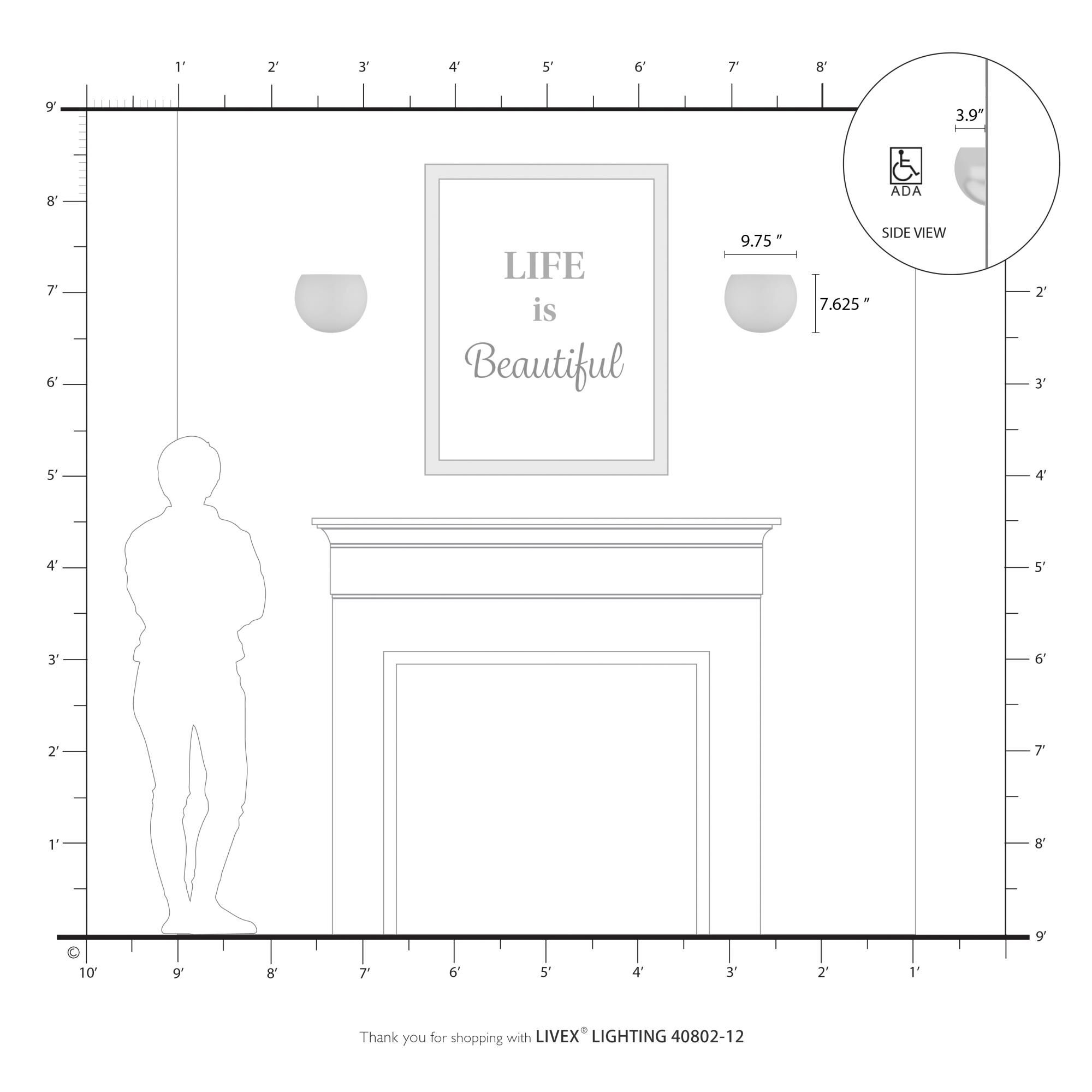 Shown in Satin Brass finish and Satin Brass with White Inside shade
