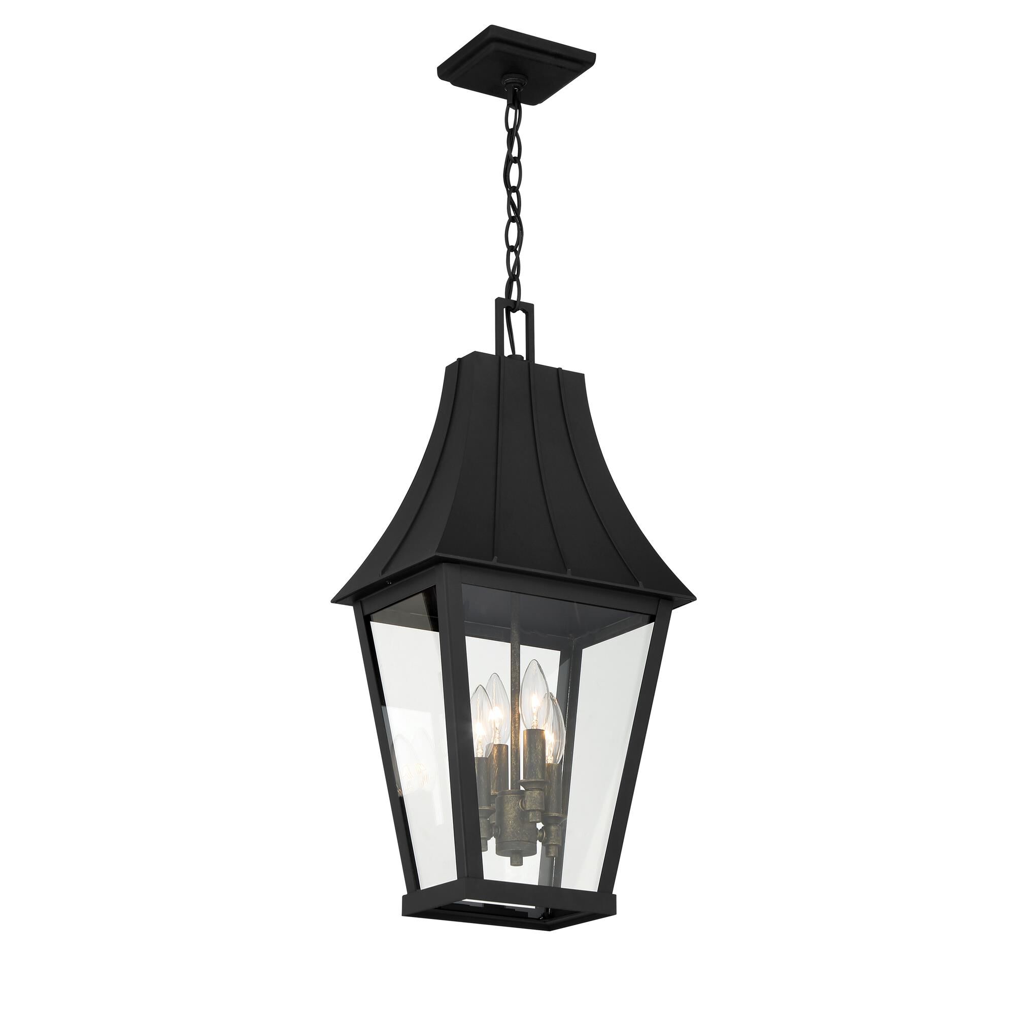 Shown in Sand Coal / Burnt Gold finish and Clear glass