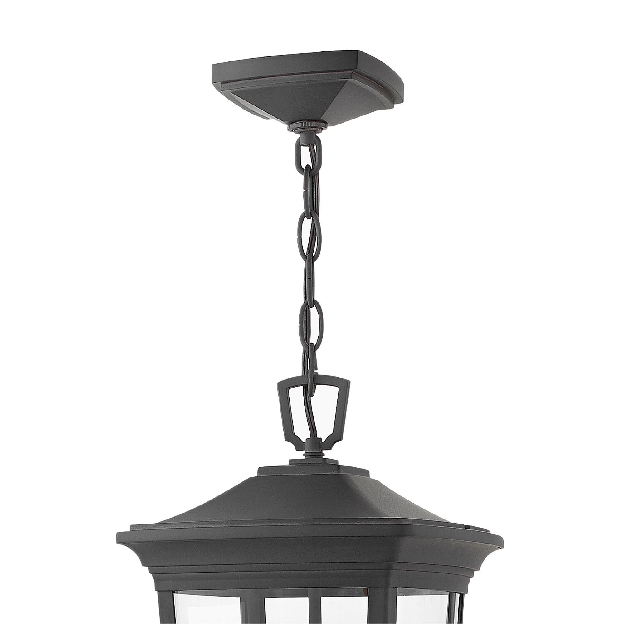 Shown in Museum Black finish and Clear glass