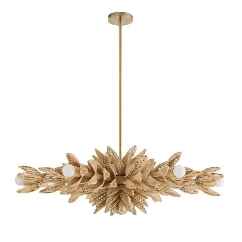 Kasai 37 Inch Semi Flush Mount by Arteriors Home