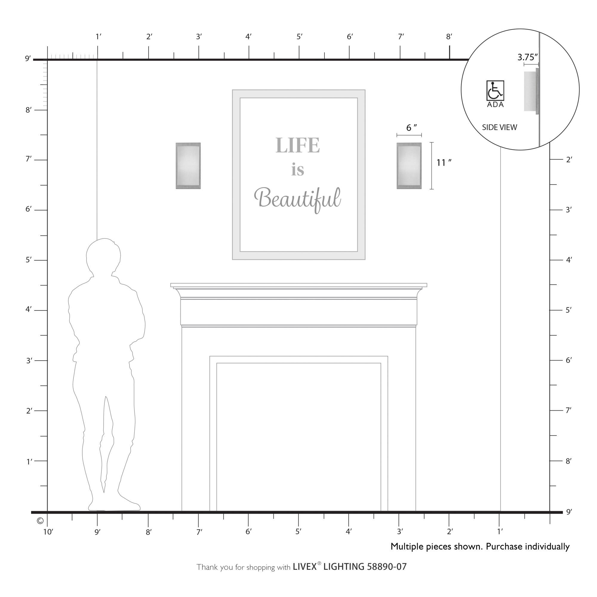 Bellingham Wall Sconce by Livex Lighting