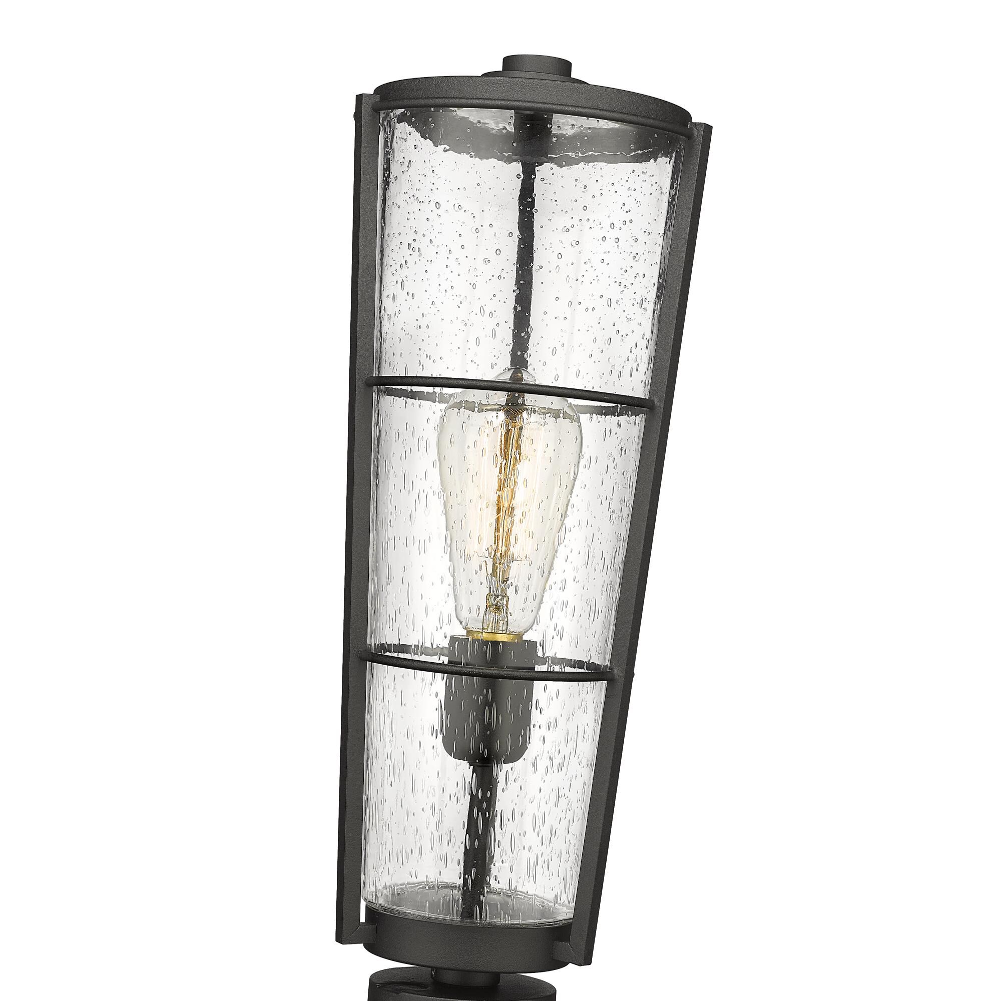 Z-Lite Helix 21 Inch Tall Outdoor Pier Lamp