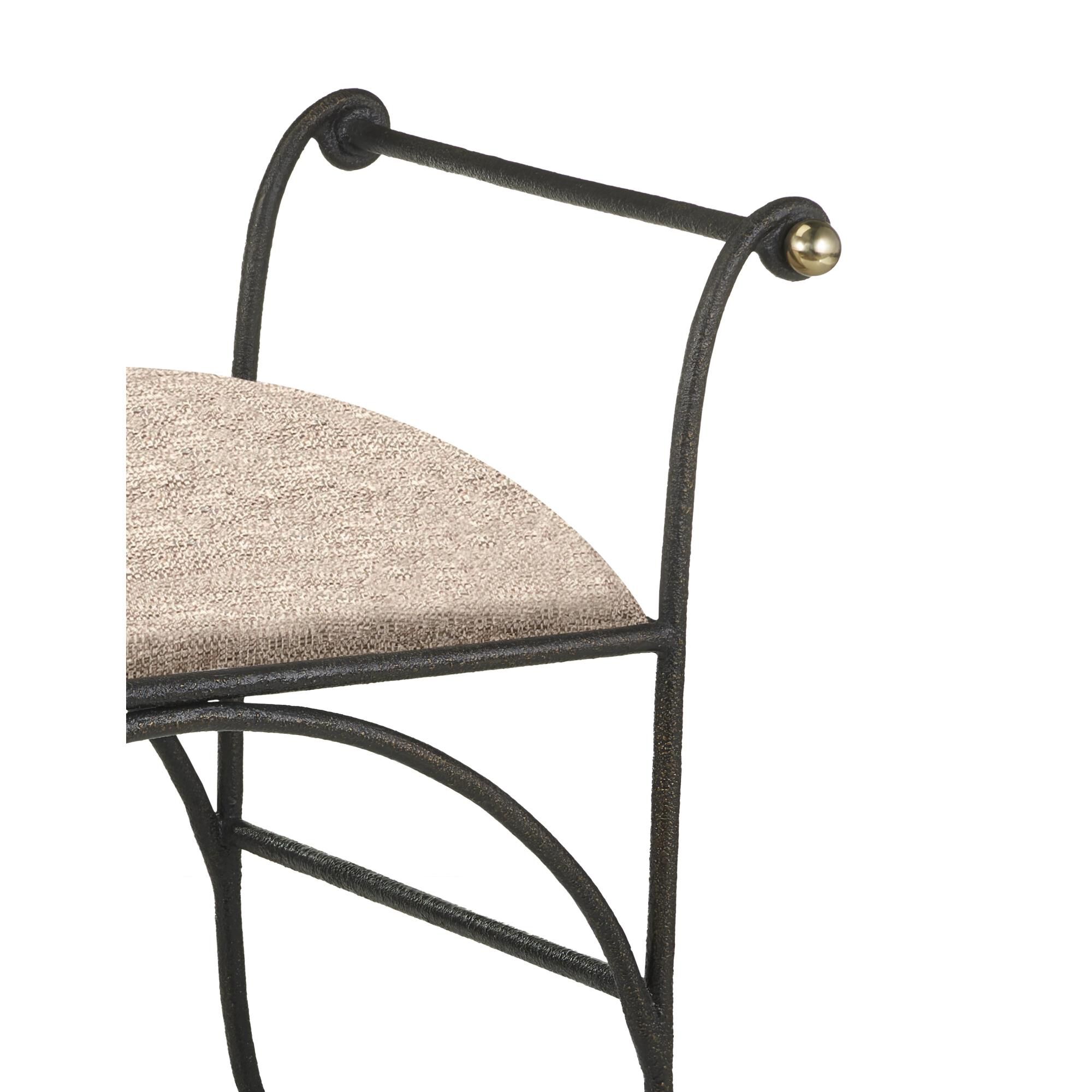 Shown in Antique Black, Polished Brass finish