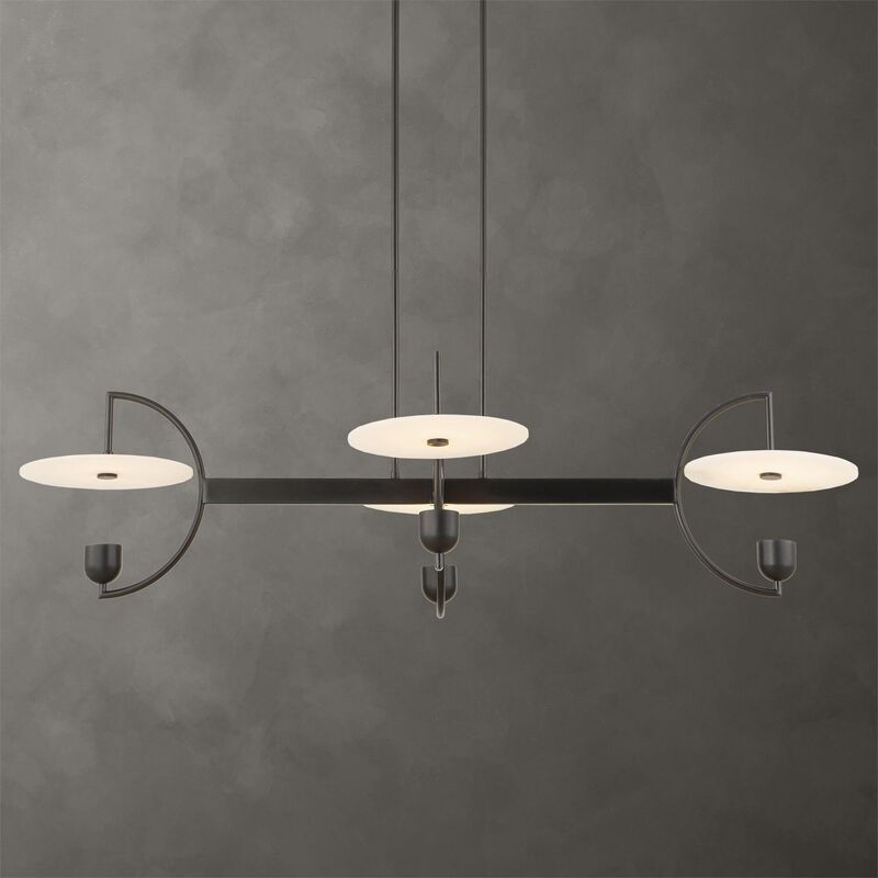 Kyoto Medium Linear Chandelier by Uttermost