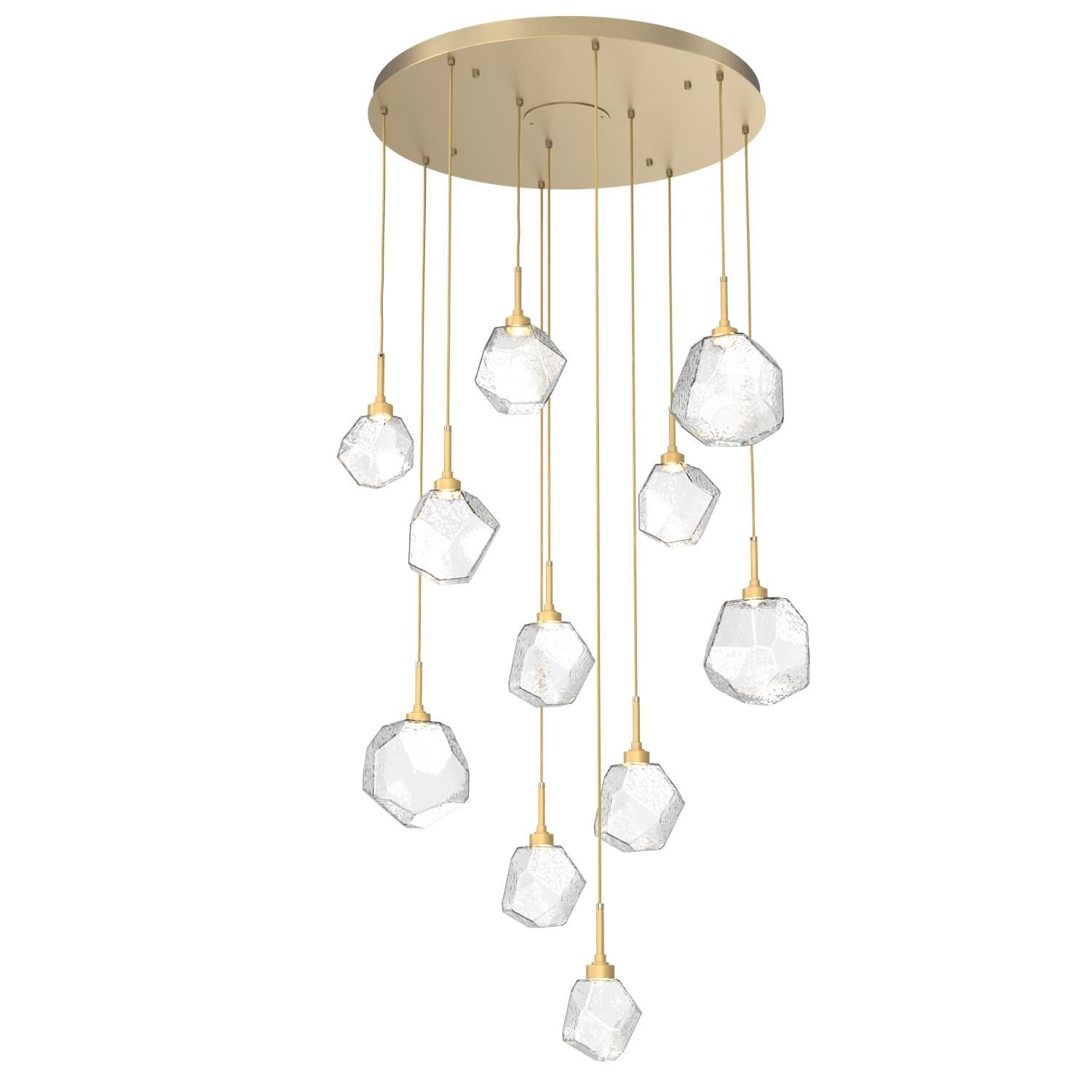 Gem 35 Inch 11 Light LED Multi Light Pendant by Hammerton Studio
