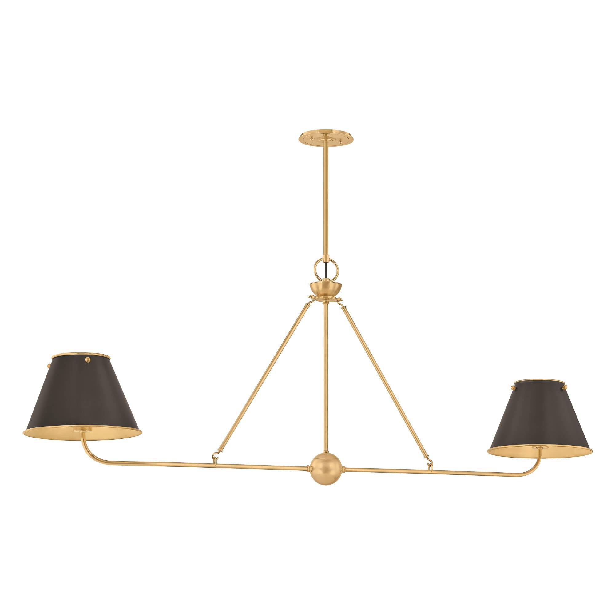 Mark D. Sikes Burghley 54 Inch Linear Suspension Light by Hudson Valley Lighting