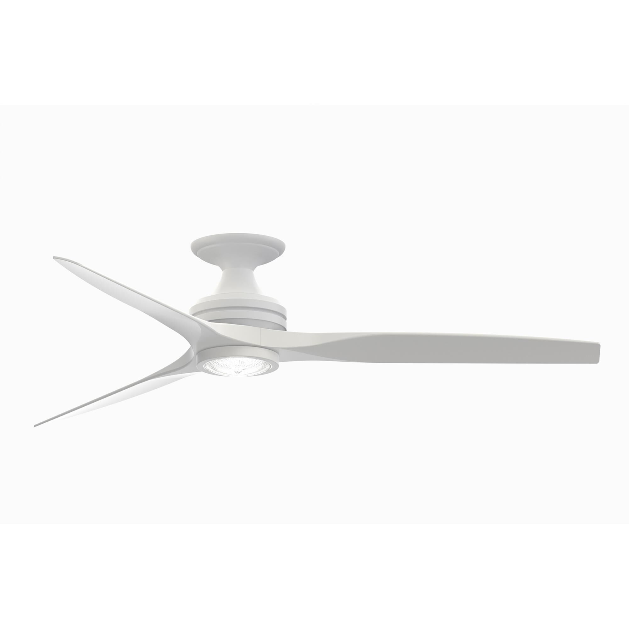 Shown in Matte White finish and Opal Frosted glass