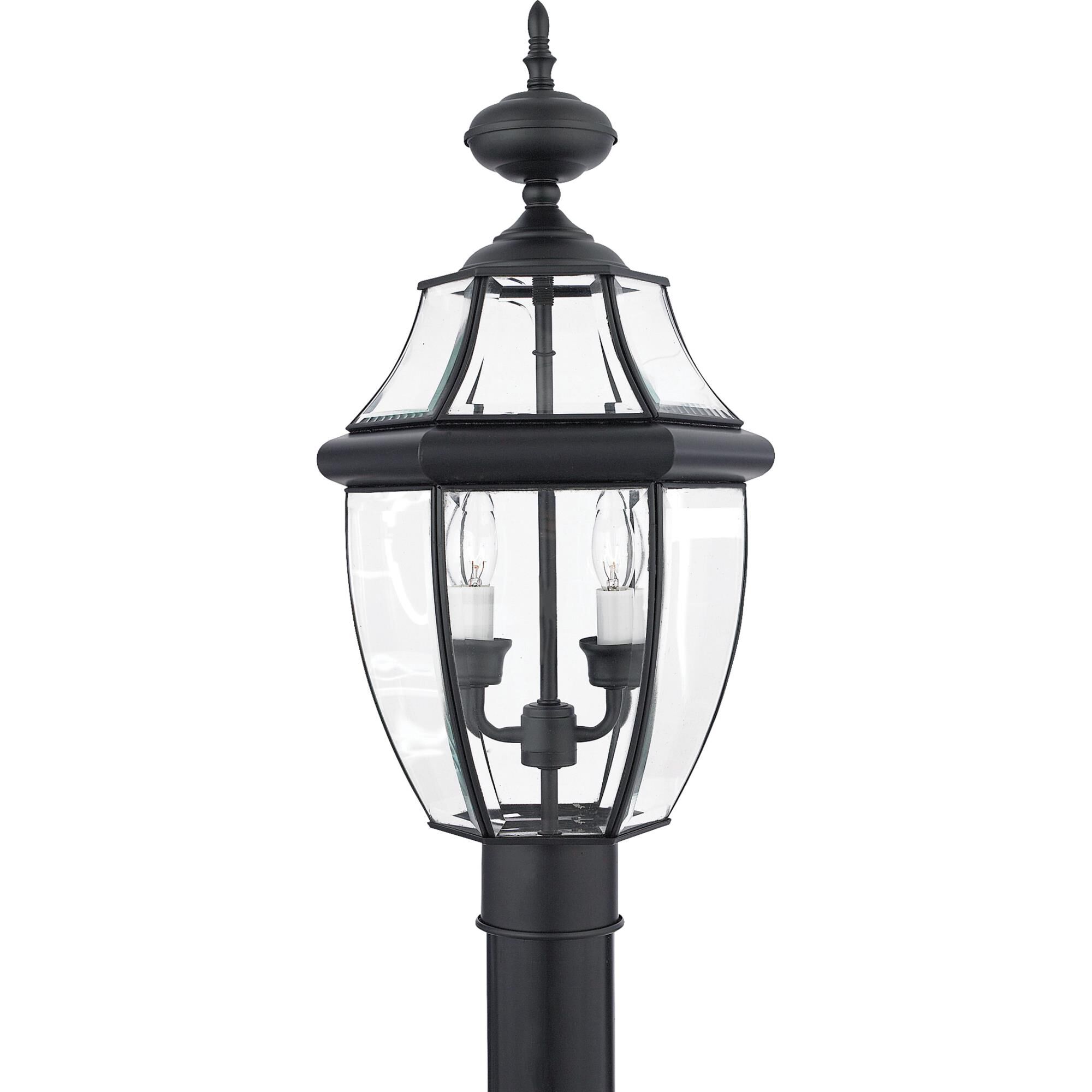 Shown in Mystic Black finish and Clear Beveled glass