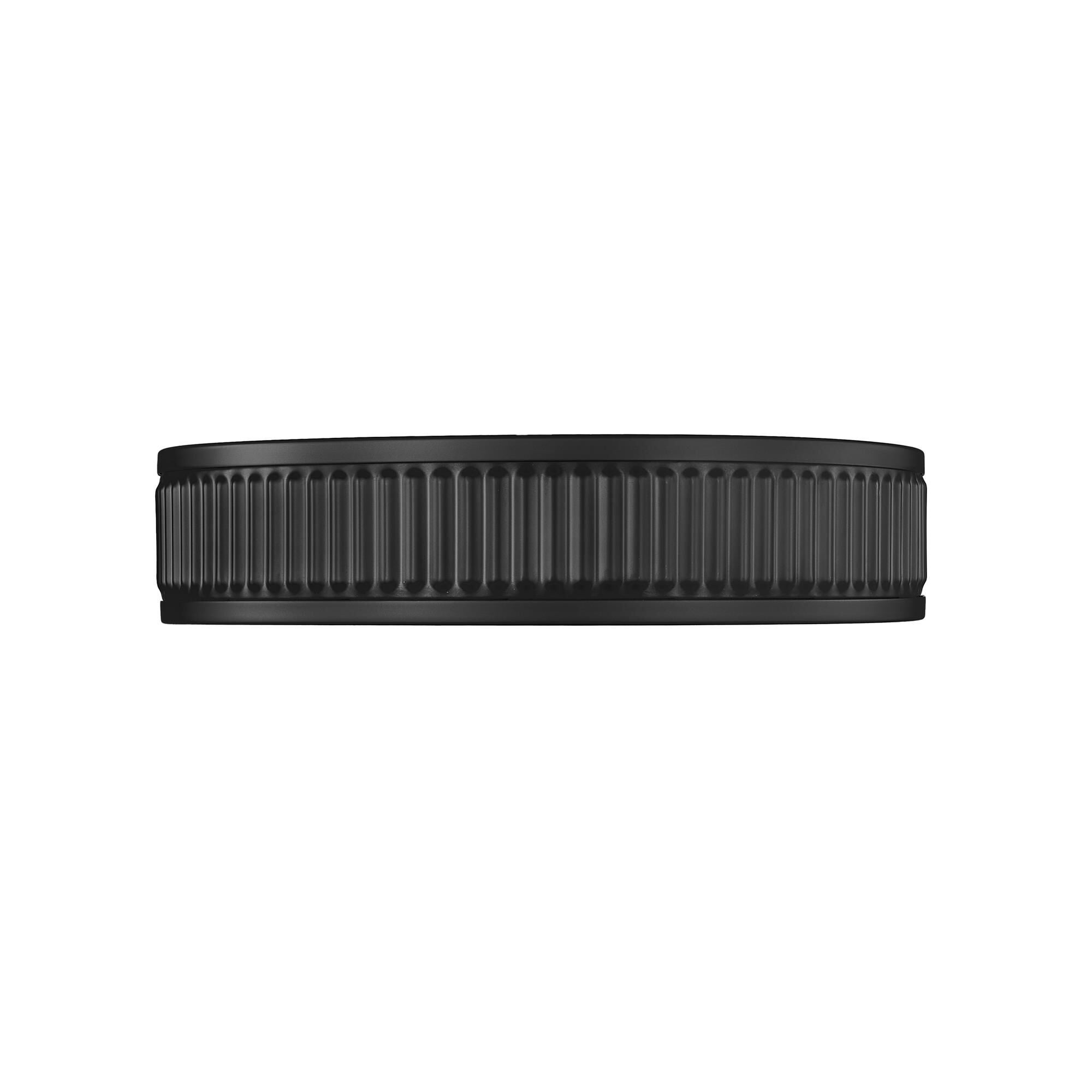 Shown in Matte Black finish and Frosted glass and Frosted shade