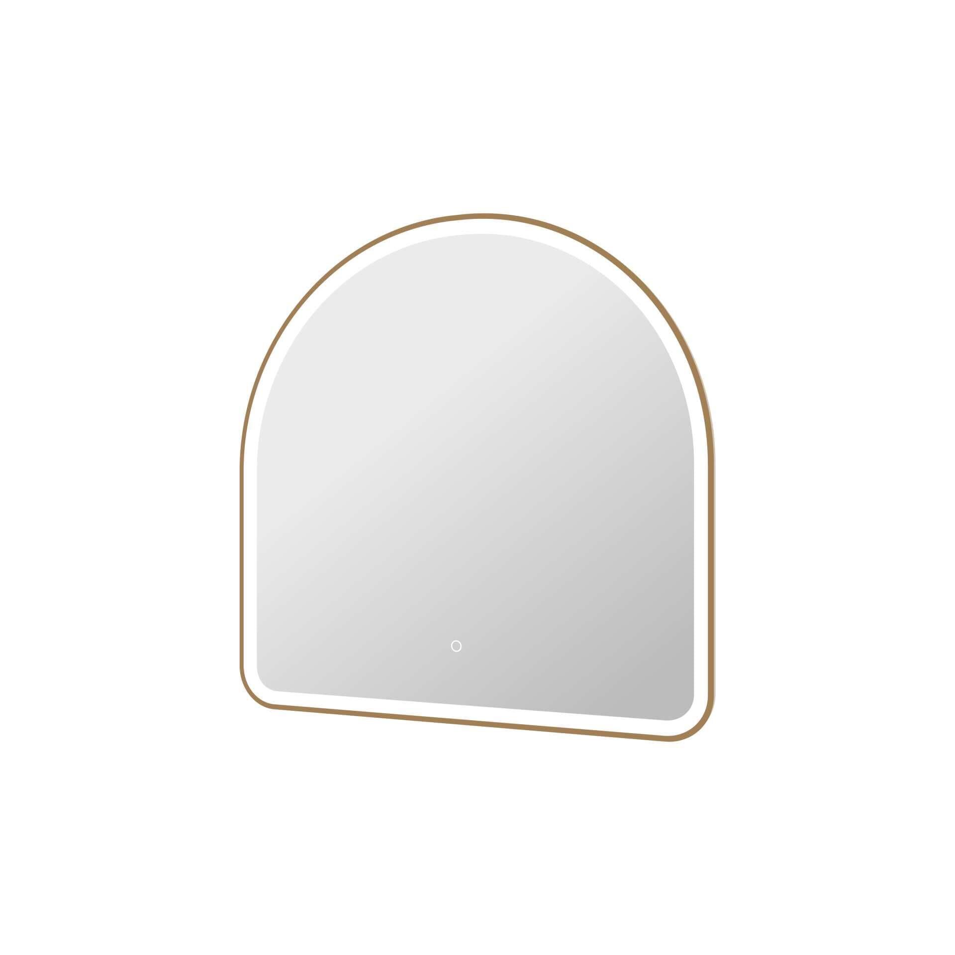 Harmoni 36 Inch Arched LED Lighted Mirror by Elegant Decor