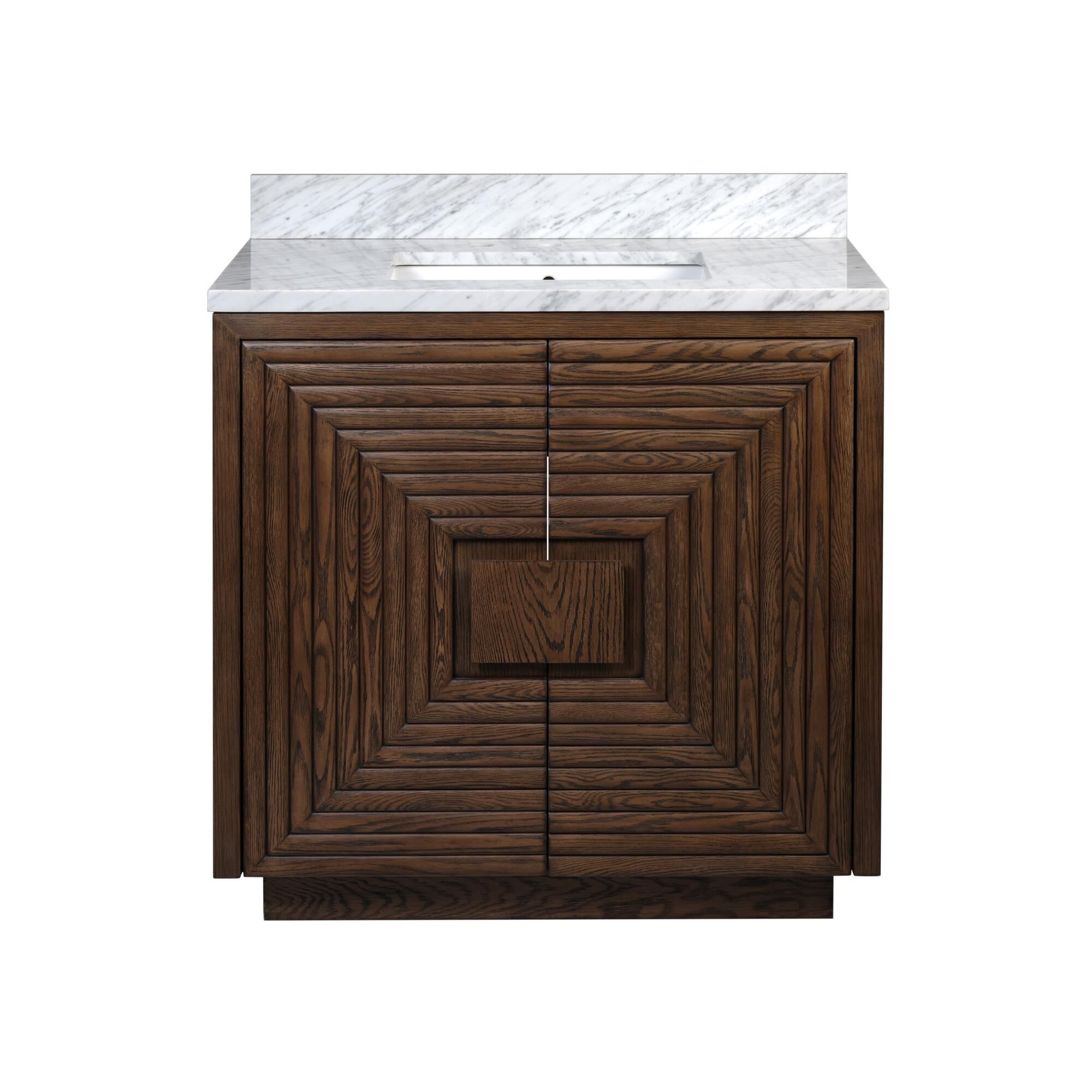 Shown in Cocoa and White finish