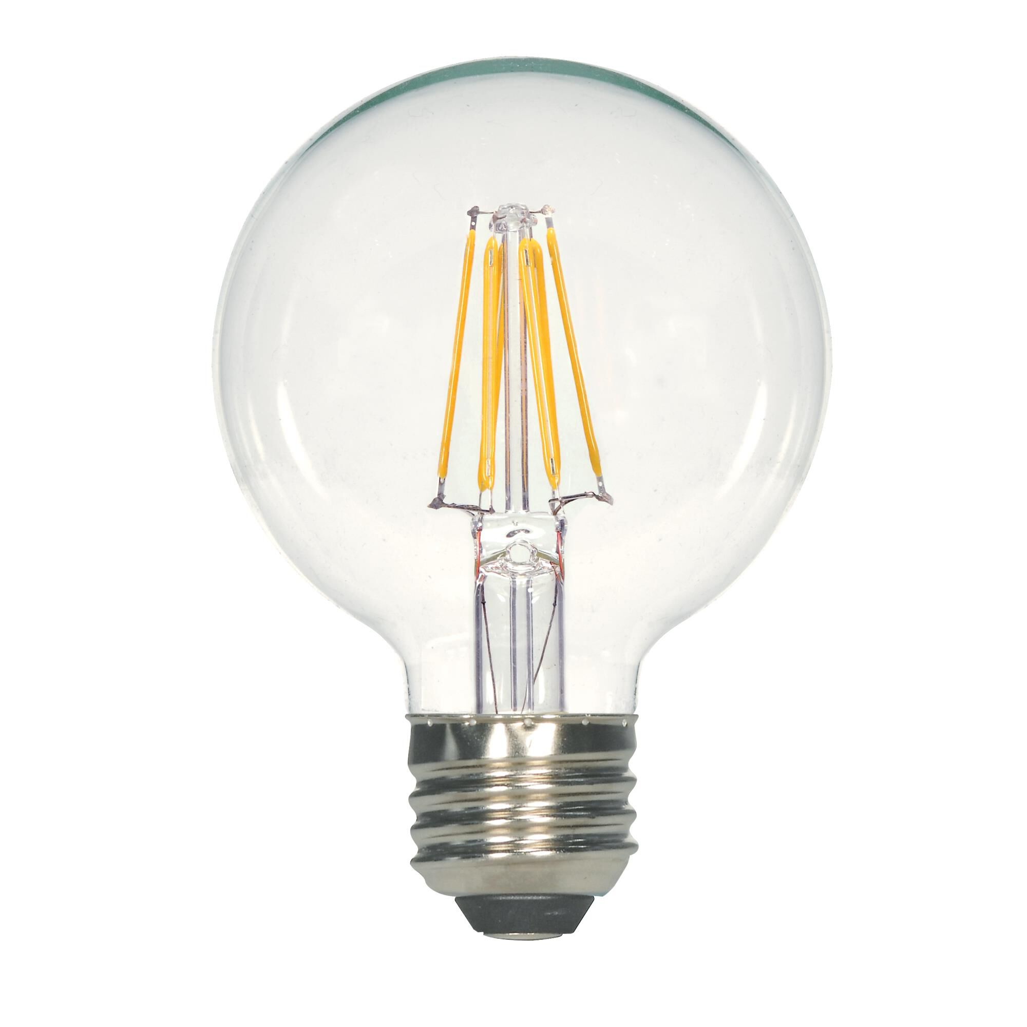 Dimmable 5.5 Watt 2700K G25 LED Light Bulb,