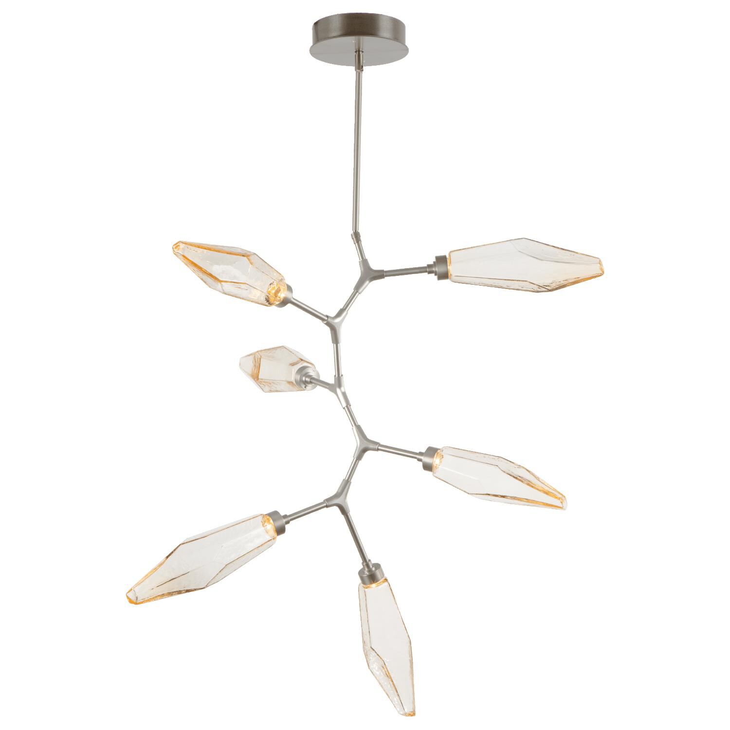 Rock Crystal Multi Light Pendant by Hammerton Studio