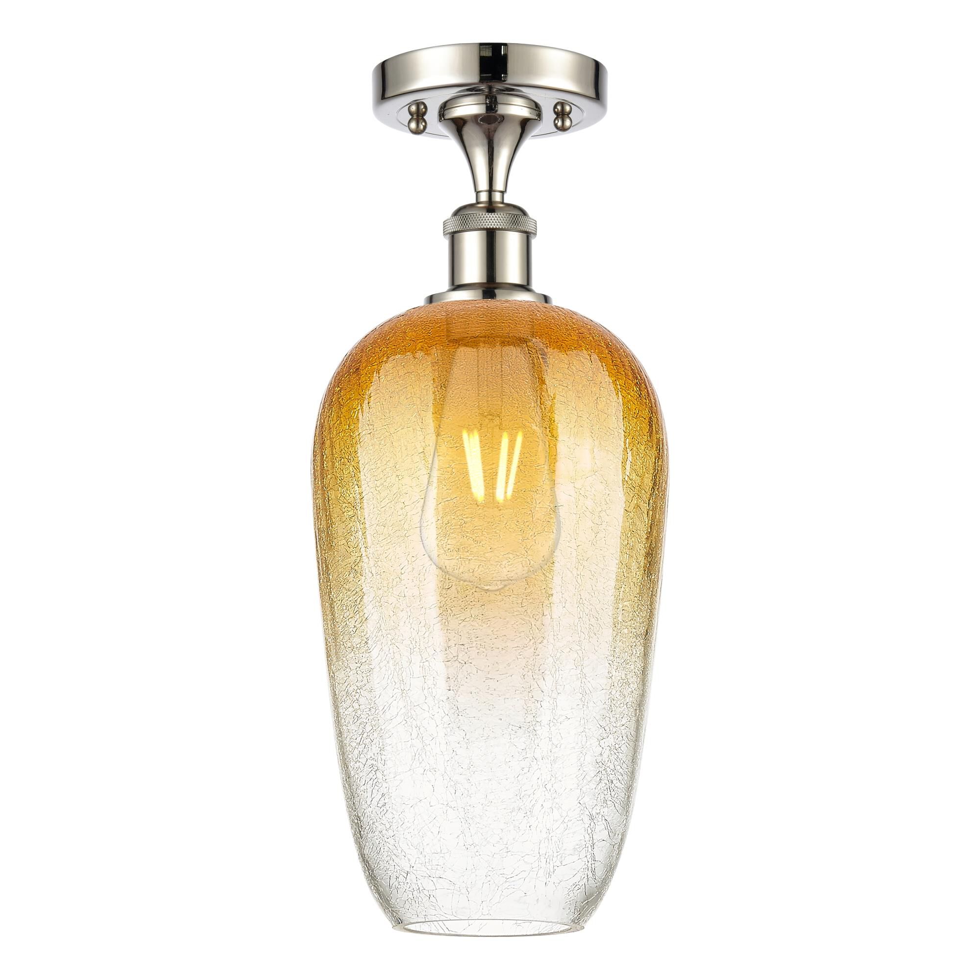 Bruno Marashlian Brookhaven Flute 7 Inch Semi Flush Mount by Innovations Lighting