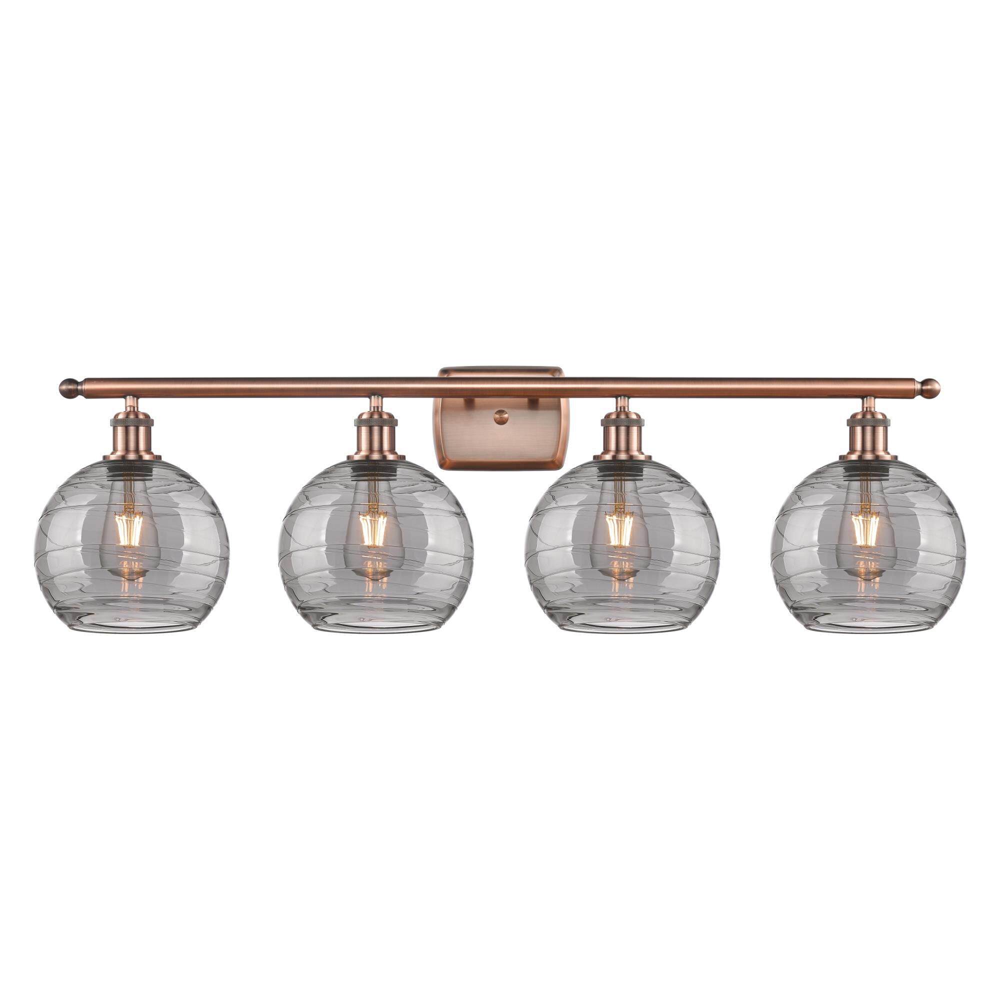 Bruno Marashlian Athens Deco Swirl 38 Inch Bath Vanity Light by Innovations Lighting