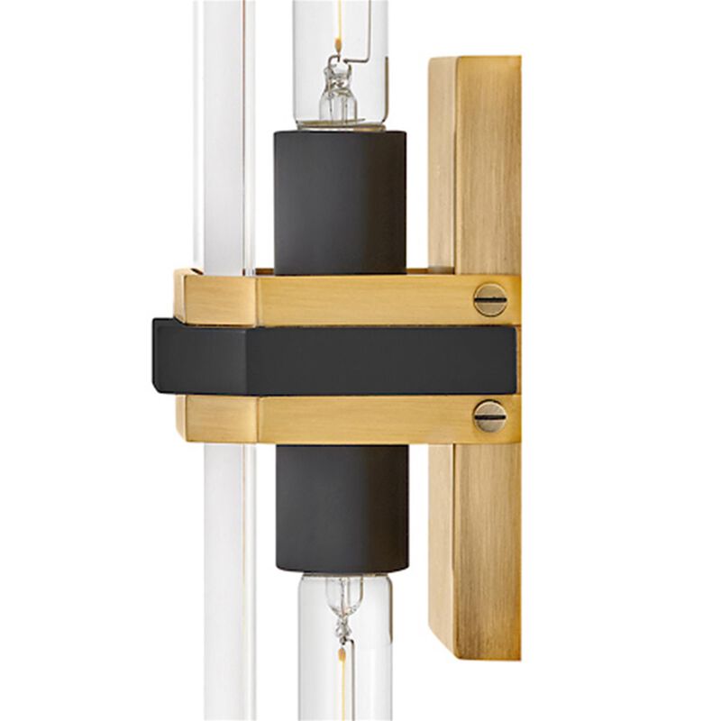 Kipton Large 2 Light Wall Sconce by Hinkley