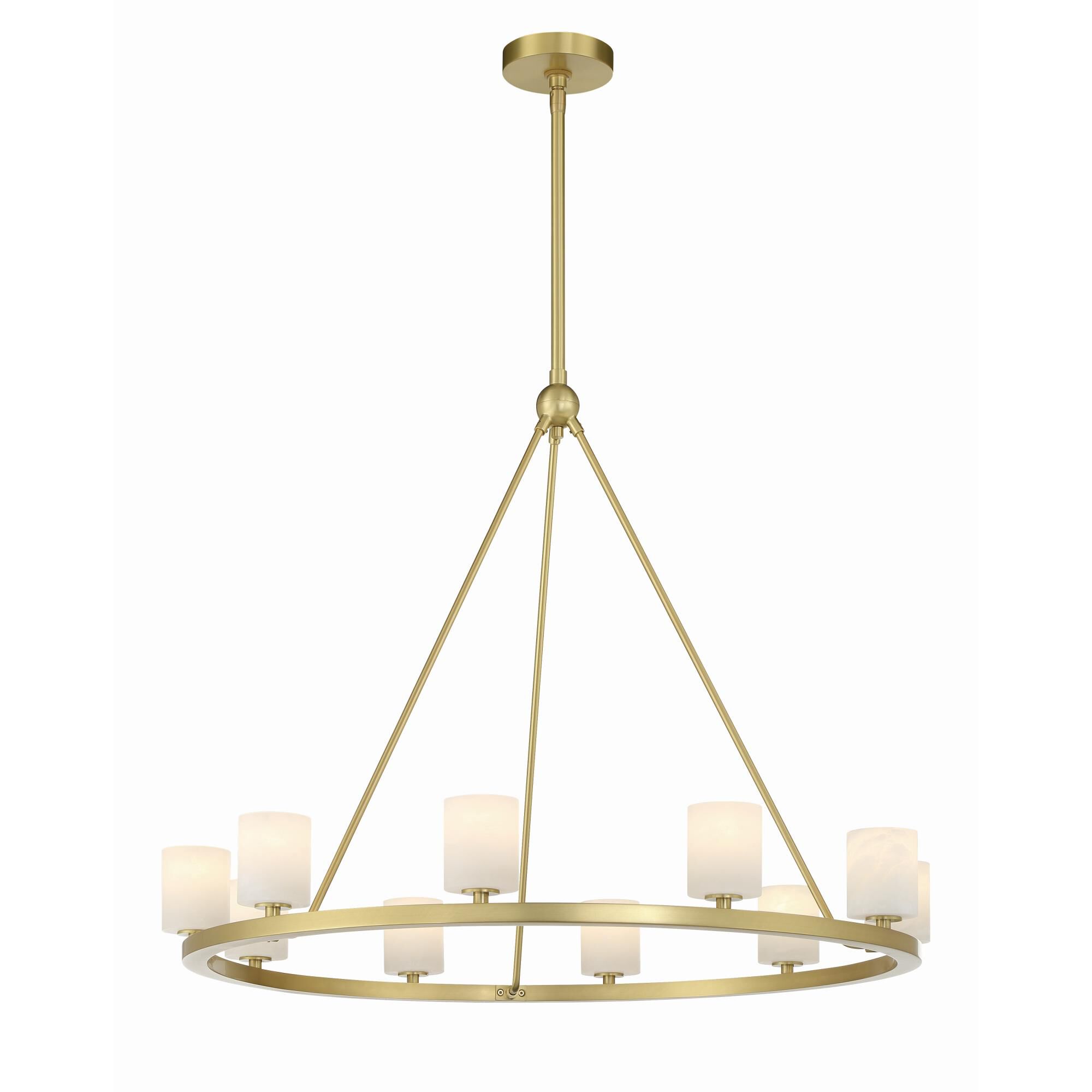 Aragon 35 Inch Chandelier by Crystorama