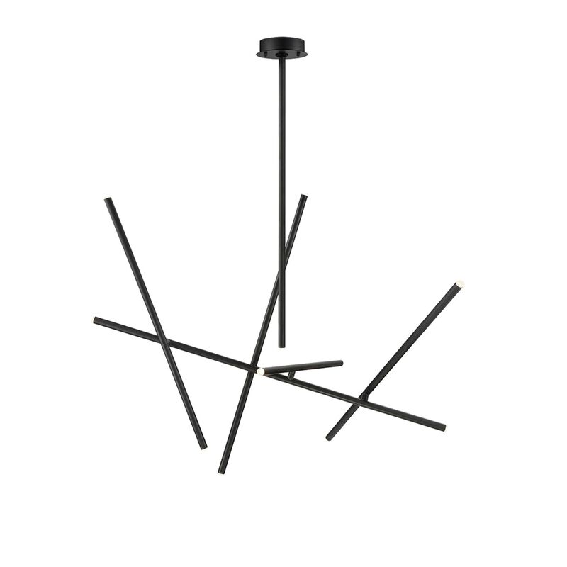 Crossroads Large Linear Chandelier by Eurofase Lighting