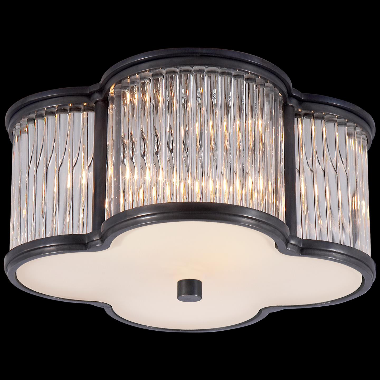 Alexa Hampton Basil 11 Inch 2 Light Flush Mount by Visual Comfort Signature Collection