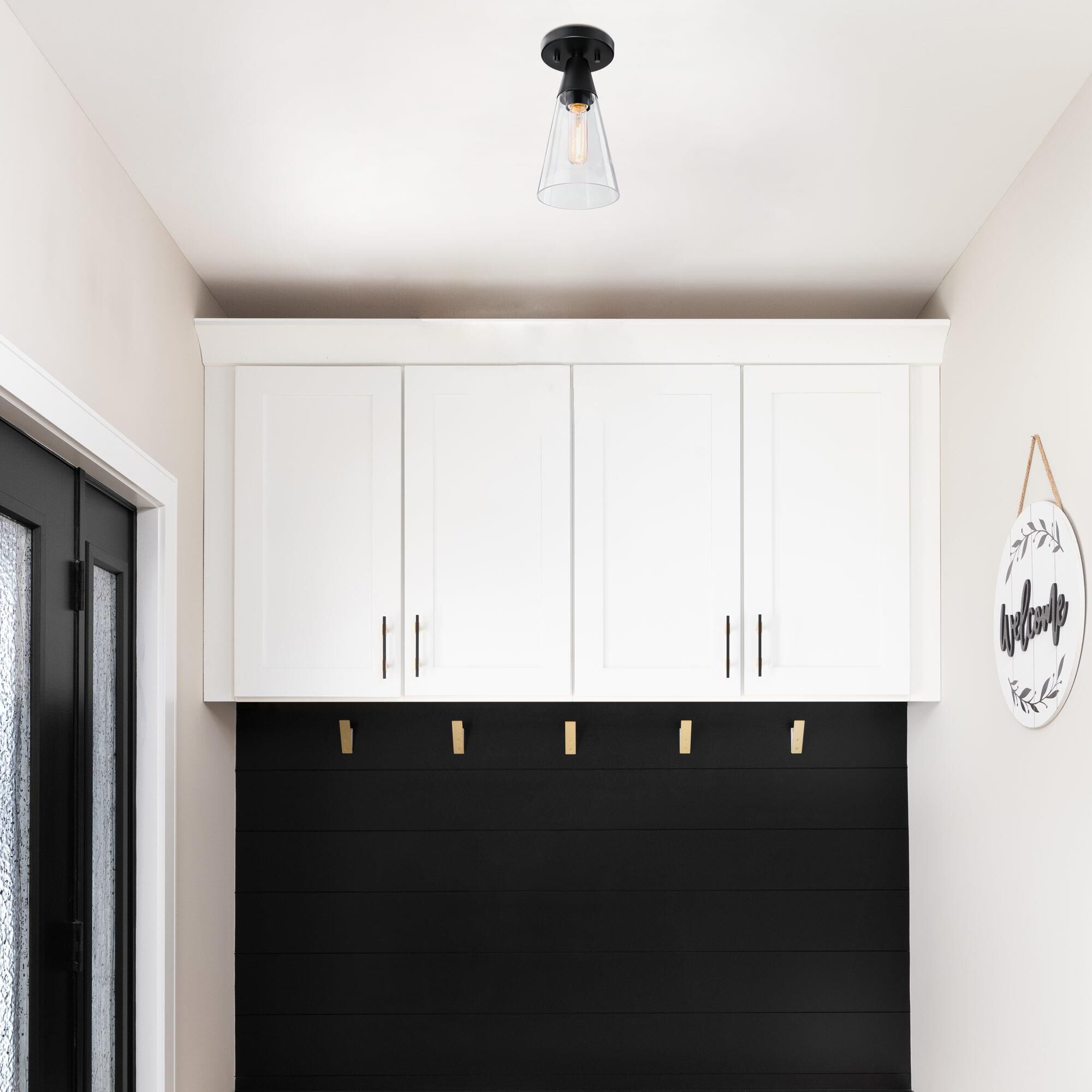 Norro 5 Inch 1 Light Flush Mount by Designers Fountain