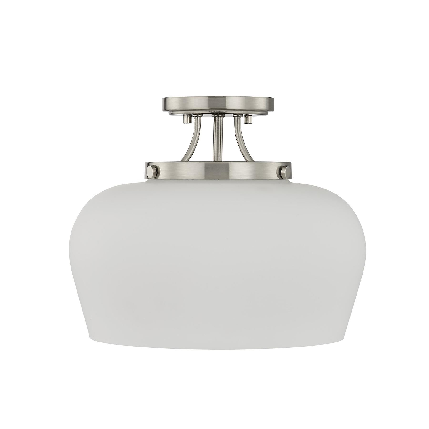Octave 13 Inch Semi Flush Mount by Savoy House