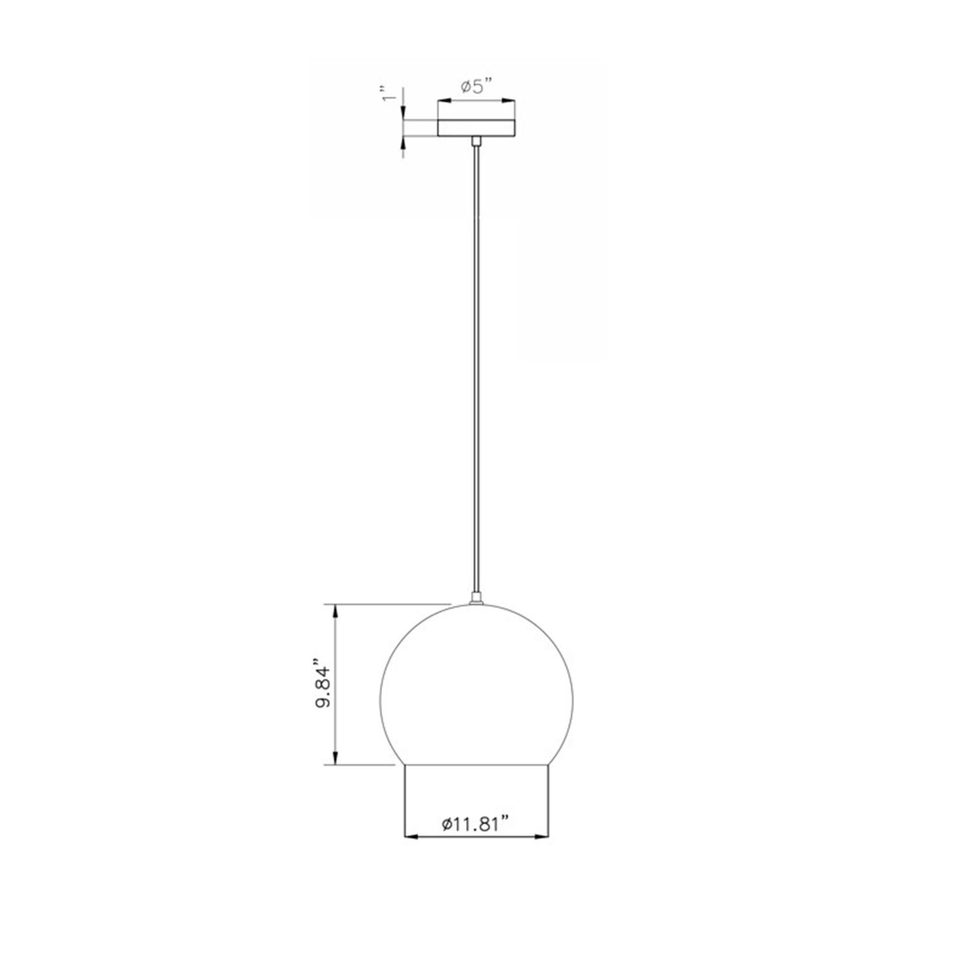 Roxy 9 Inch Mini Pendant by AFX Lighting