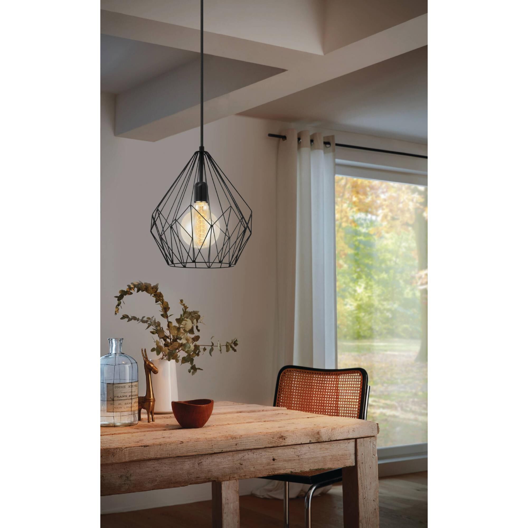 Eglo Lighting Eglo Carlton 11 Inch Mini Pendant