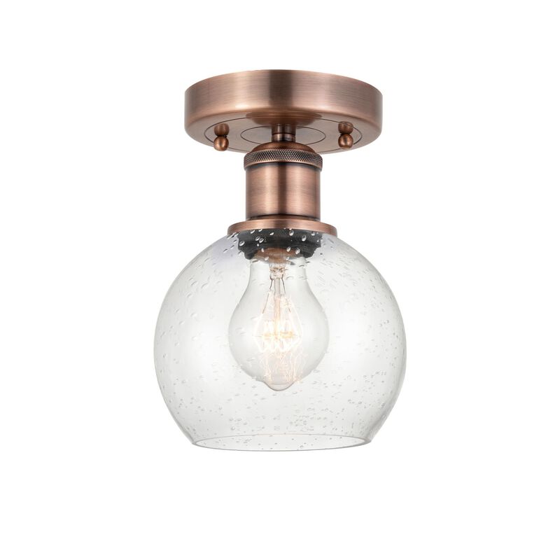 Bruno Marashlian Athens 6 Inch 1 Light Semi Flush Mount by Innovations Lighting