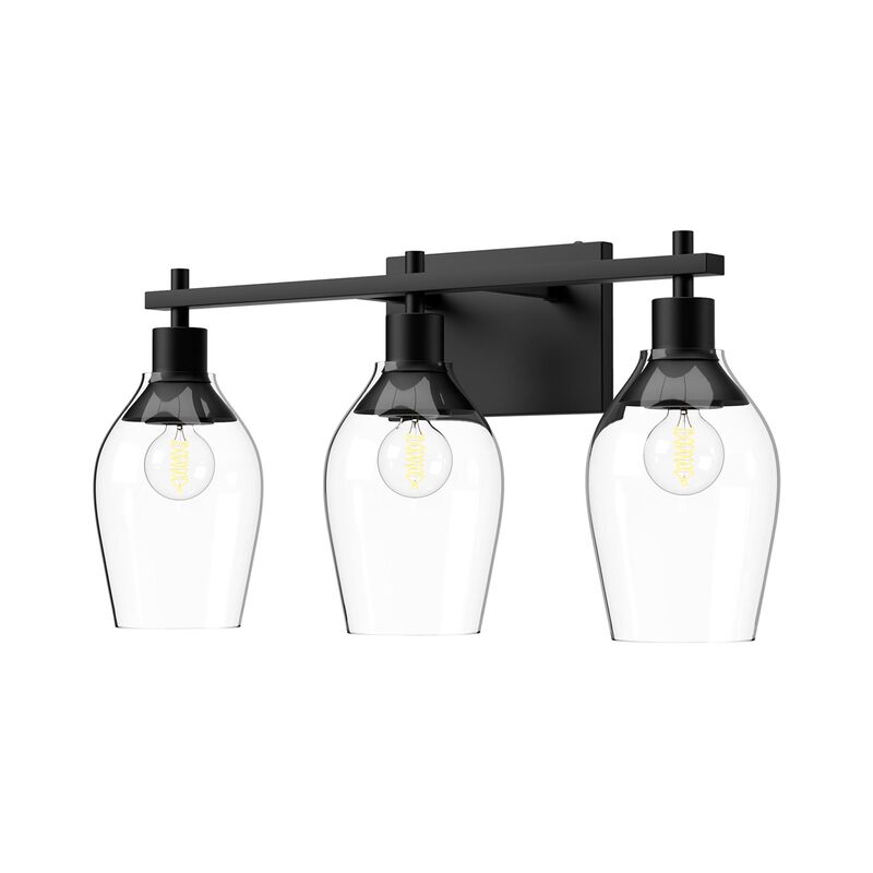 Kingsley 22 Inch 3 Light Bath Vanity Light by Alora Mood