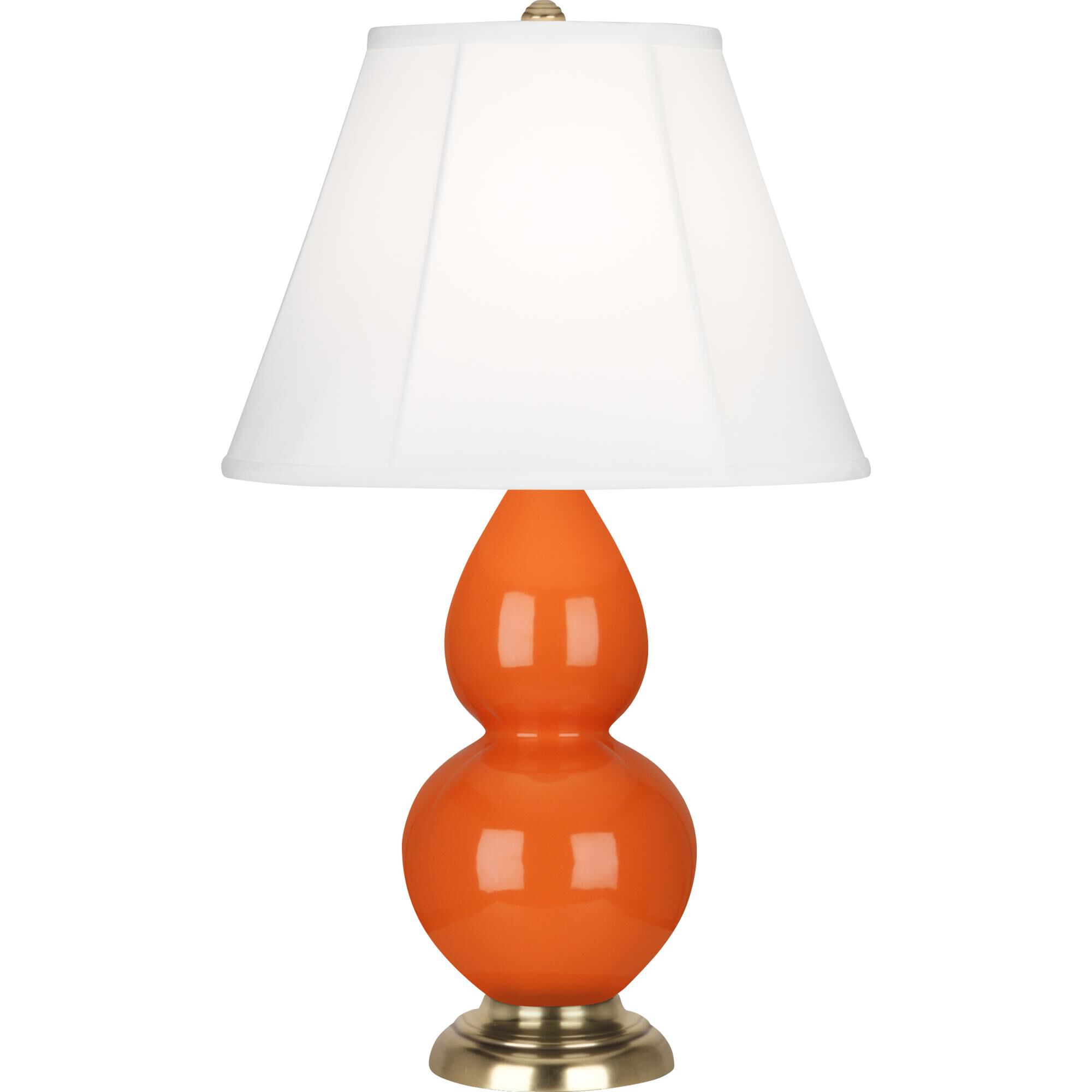 Small Double Gourd 23 Inch Accent Lamp by Robert Abbey