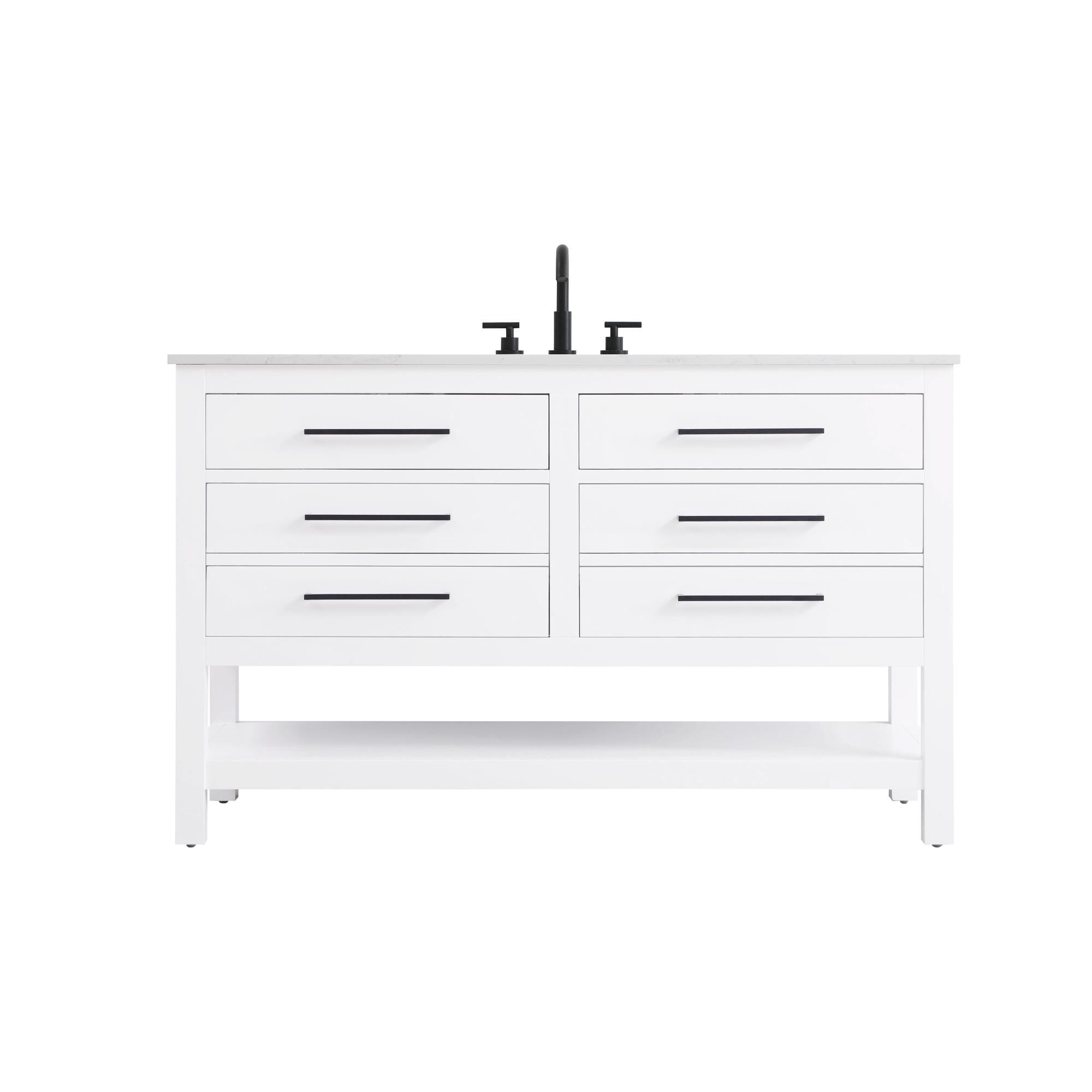 Karson 54 Inch Bath Vanity by Elegant Dcor