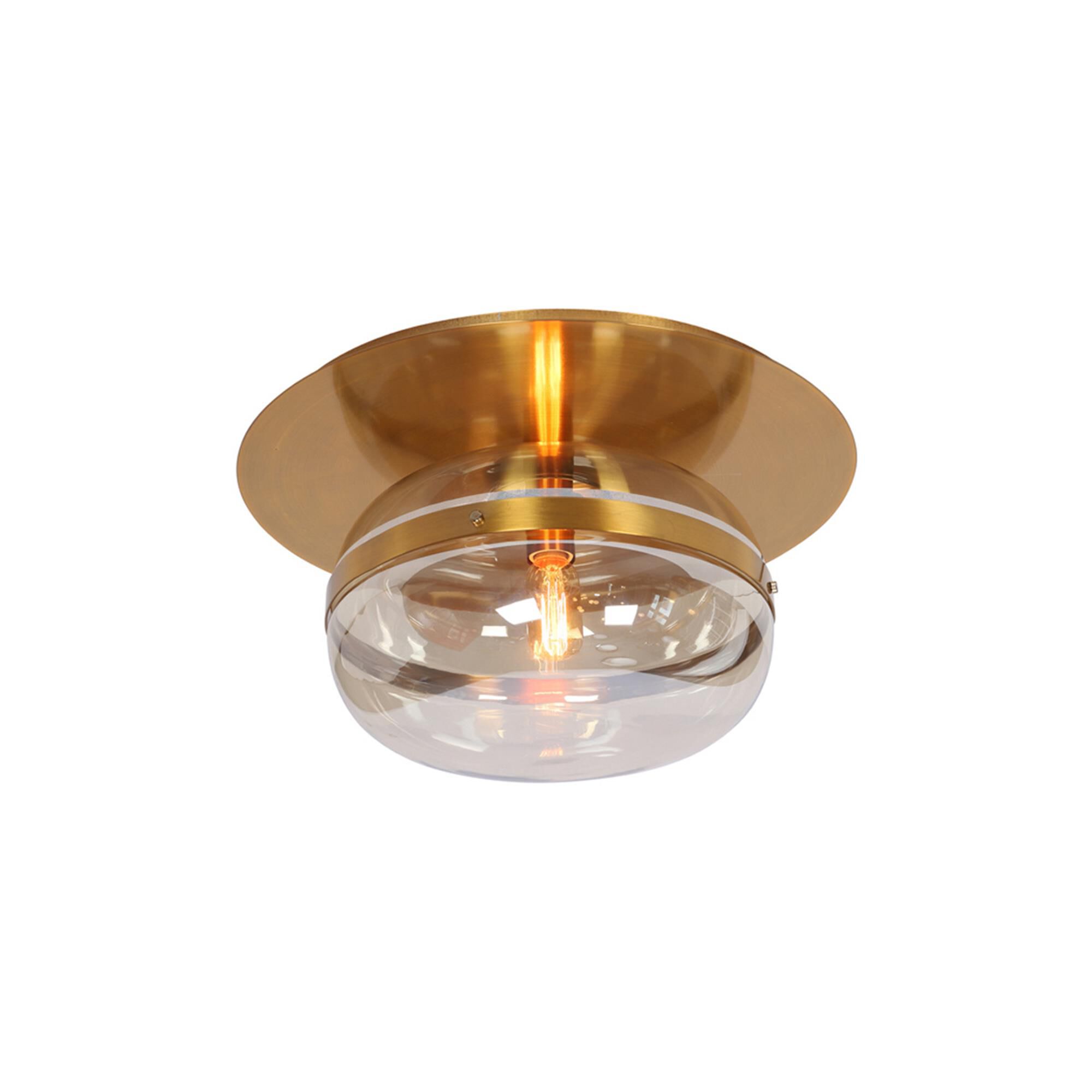Nottingham 14 Inch Semi Flush Mount,