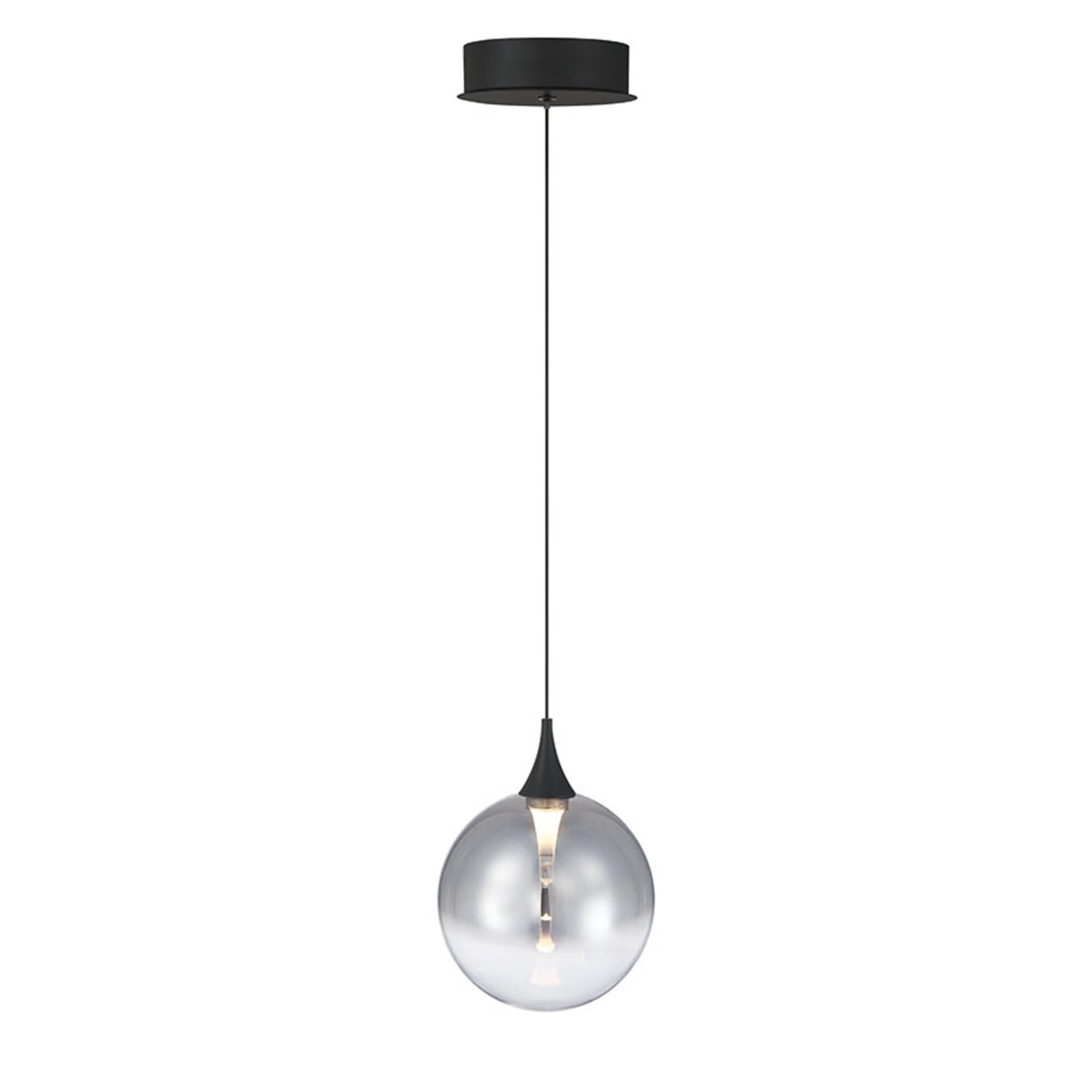 Shown in Matte Black finish and Smoked glass