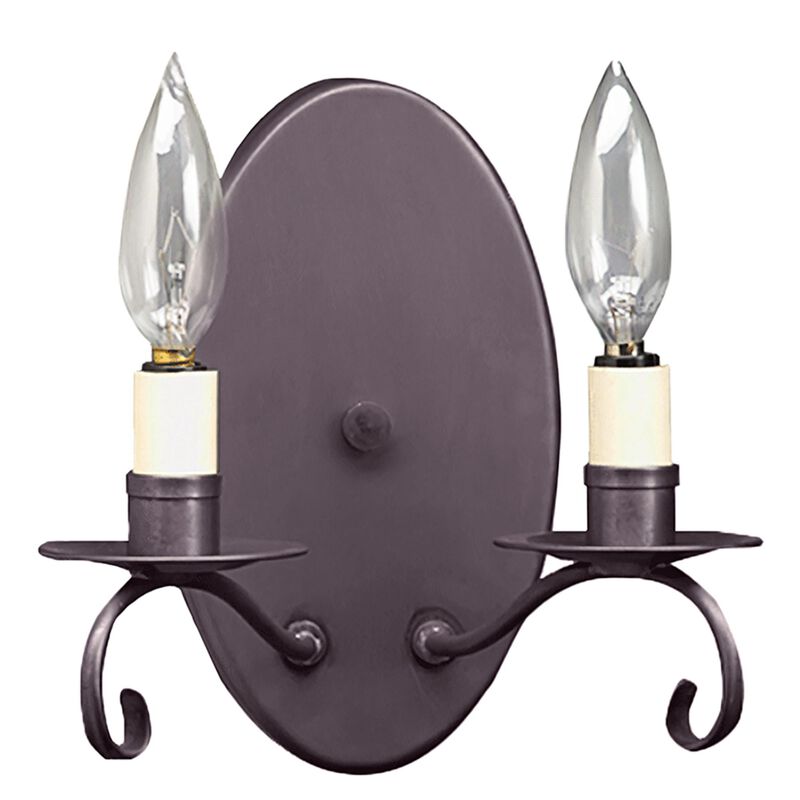 8 Inch 2 Light Wall Sconce by Northeast Lantern