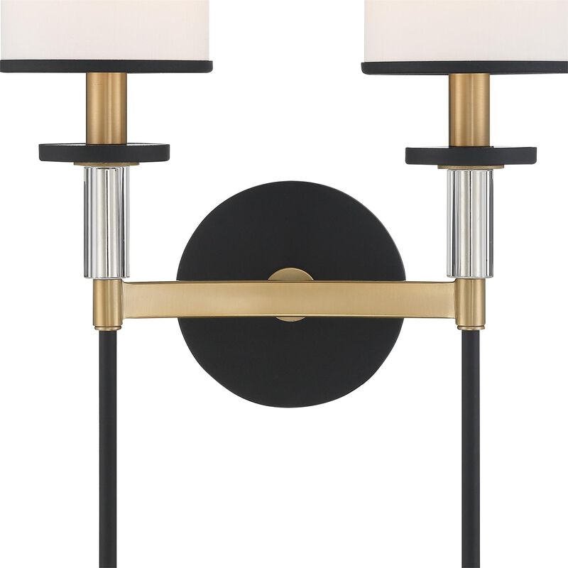 Hatfield 18 Inch Wall Sconce by Crystorama