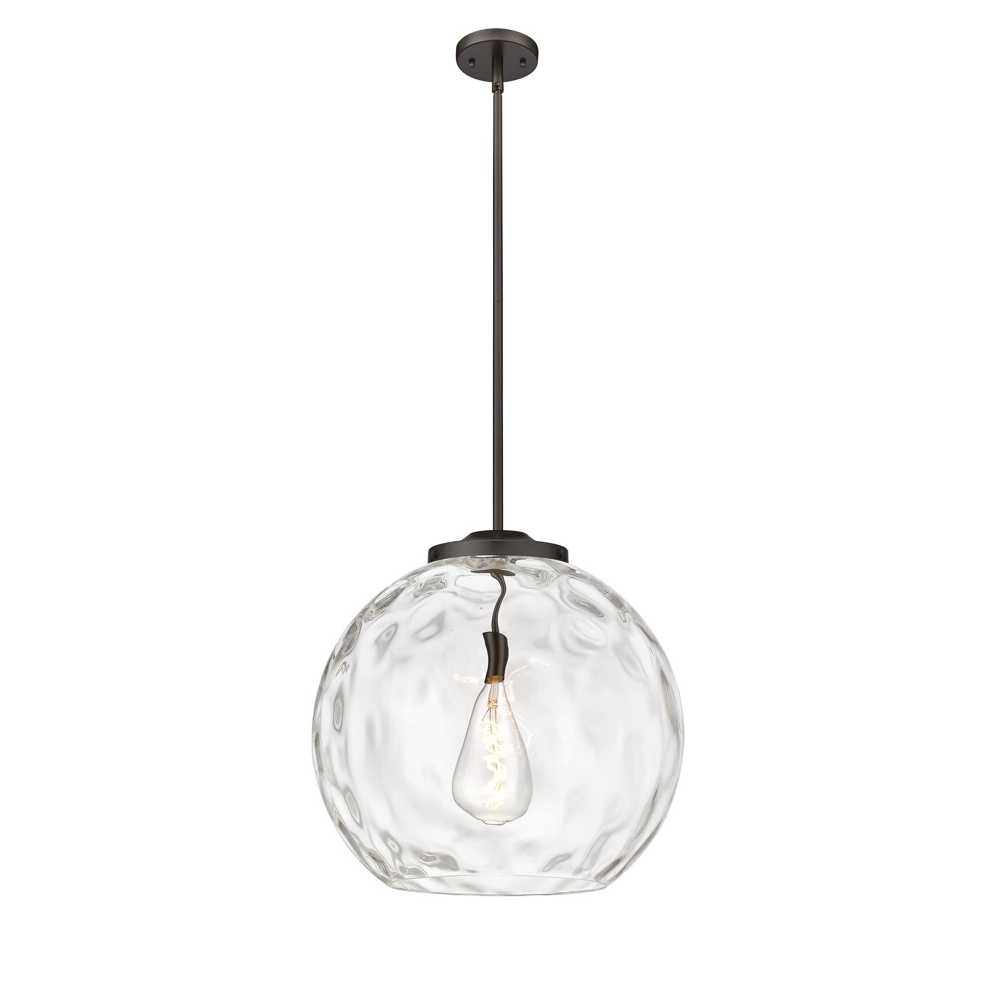 Shown in Oil Rubbed Bronze finish and Clear Athens Water  18