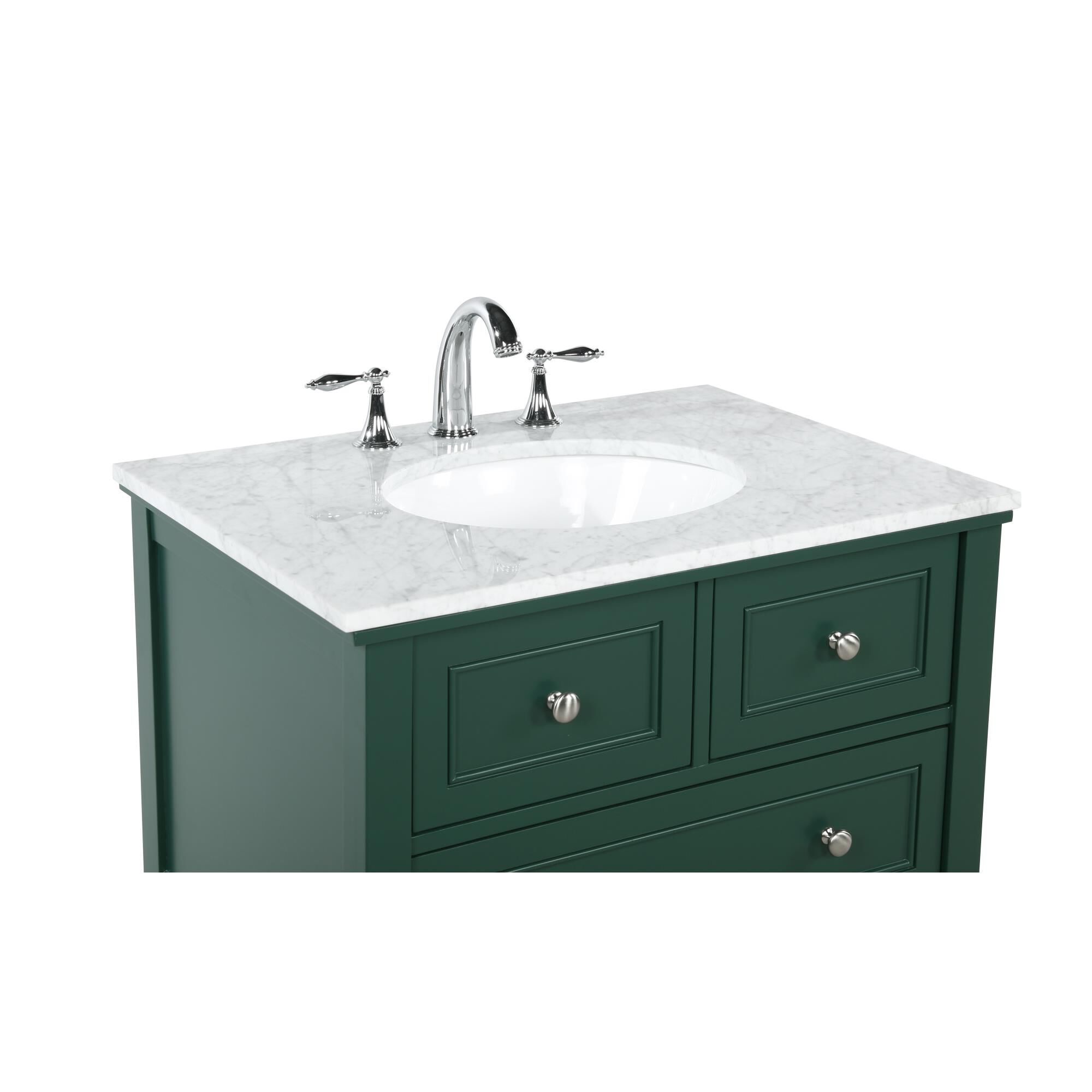 Shown in Green finish